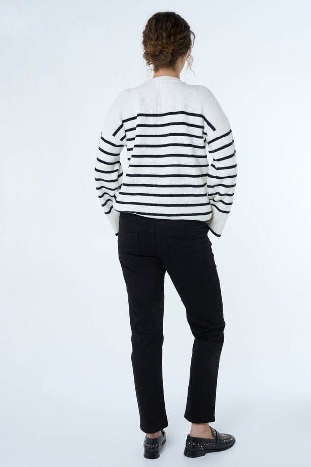 Jean à jambes amples ROSE image number 4