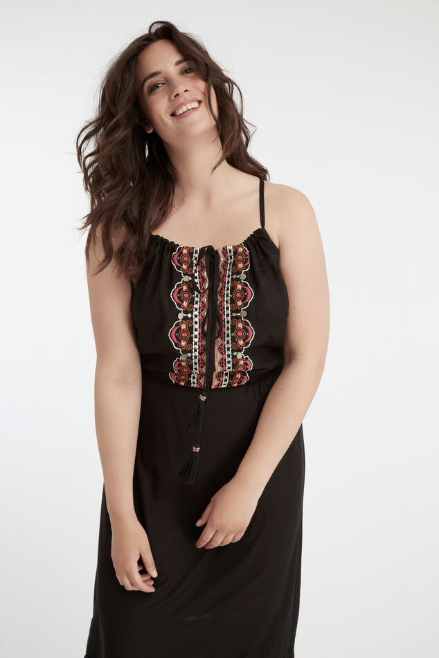 Robe d’été avec broderie image number 5