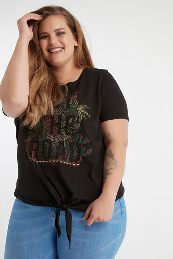 T-shirt brod&eacute;