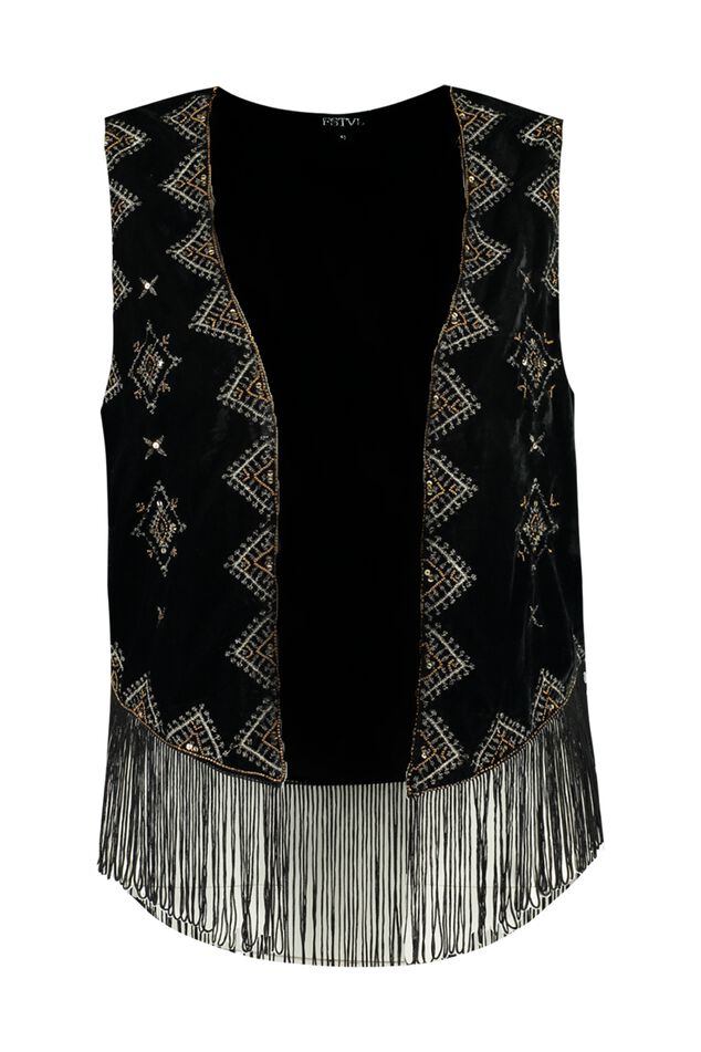 Gilet à froufrous  image number 2