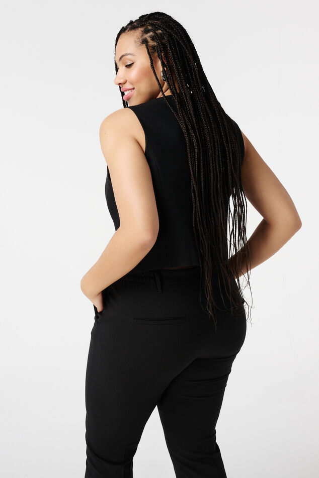 Gilet de costume avec fermeture boutonnée image number 3