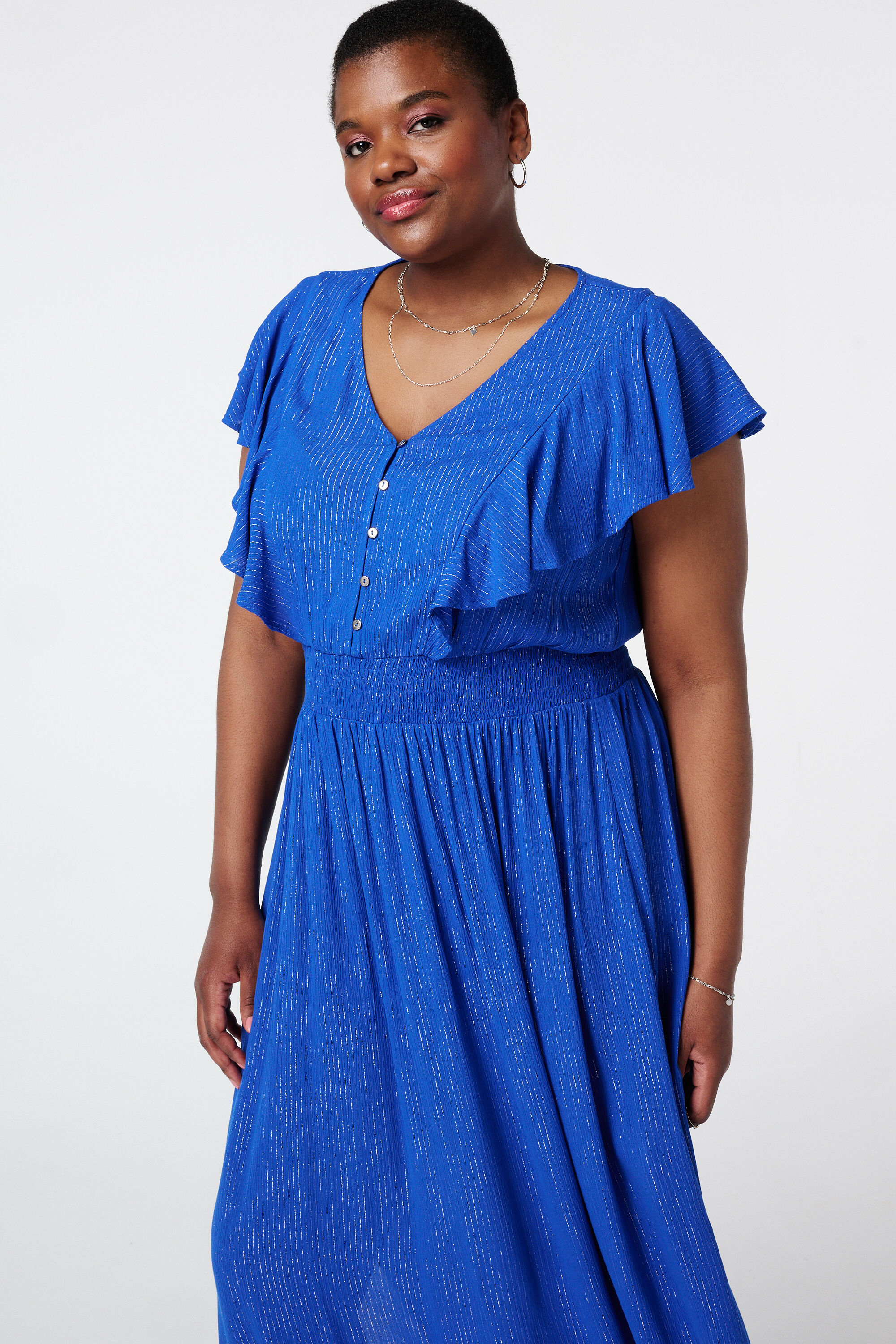 Robe ample avec ceinture  image number 5