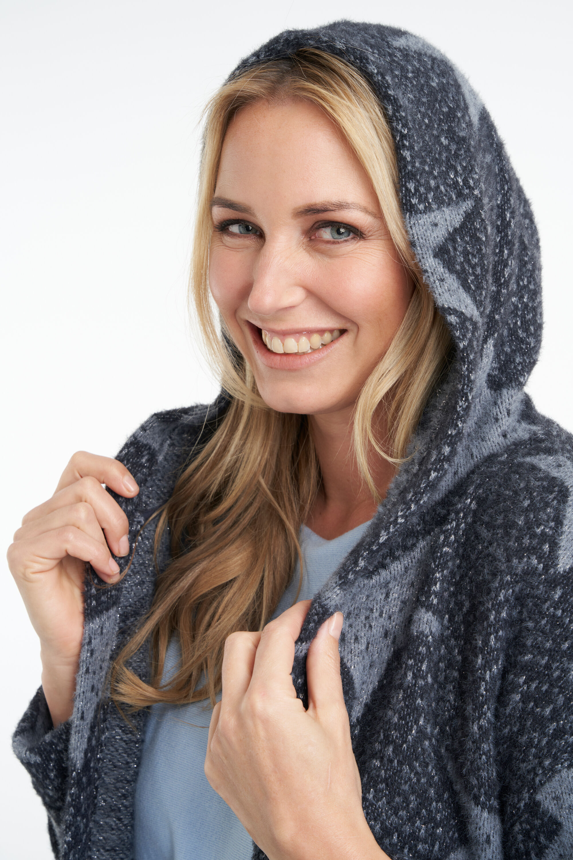 Cardigan &agrave; imprim&eacute; &eacute;toil&eacute; image number 5