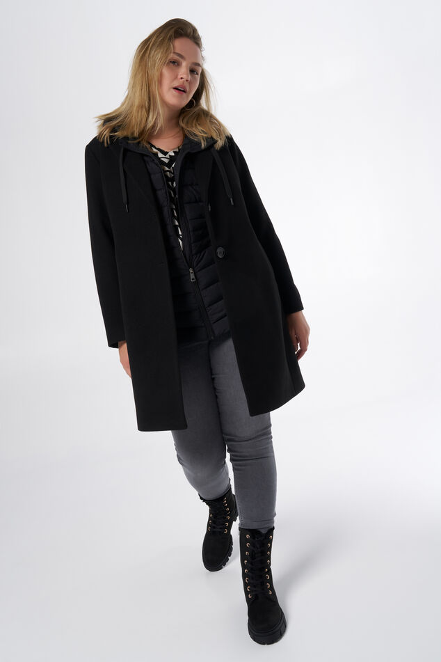 Manteau avec fermeture à boutons image number 5