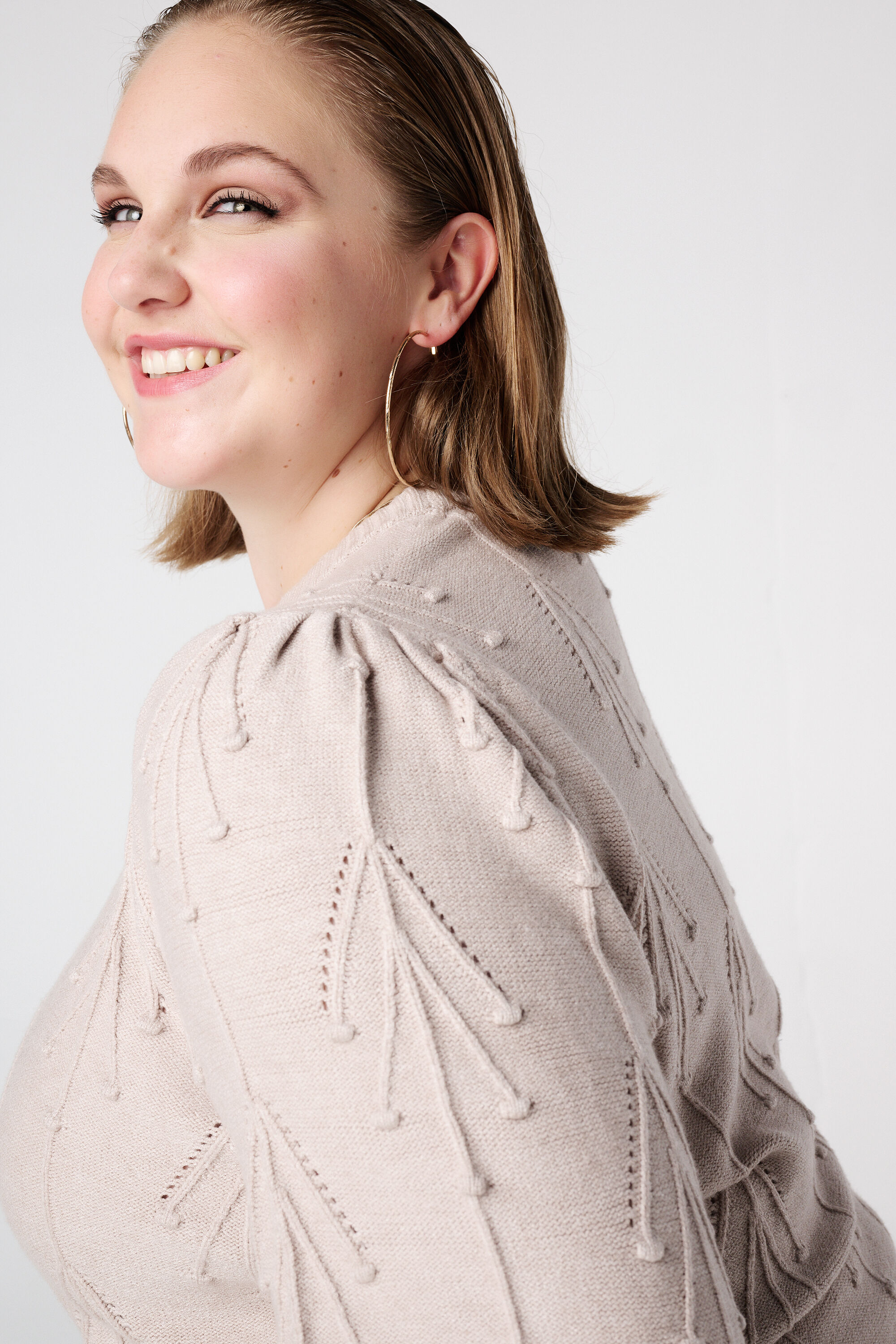 Pull en maille avec motif image number 4