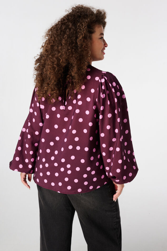 Blouse à pois image number 3