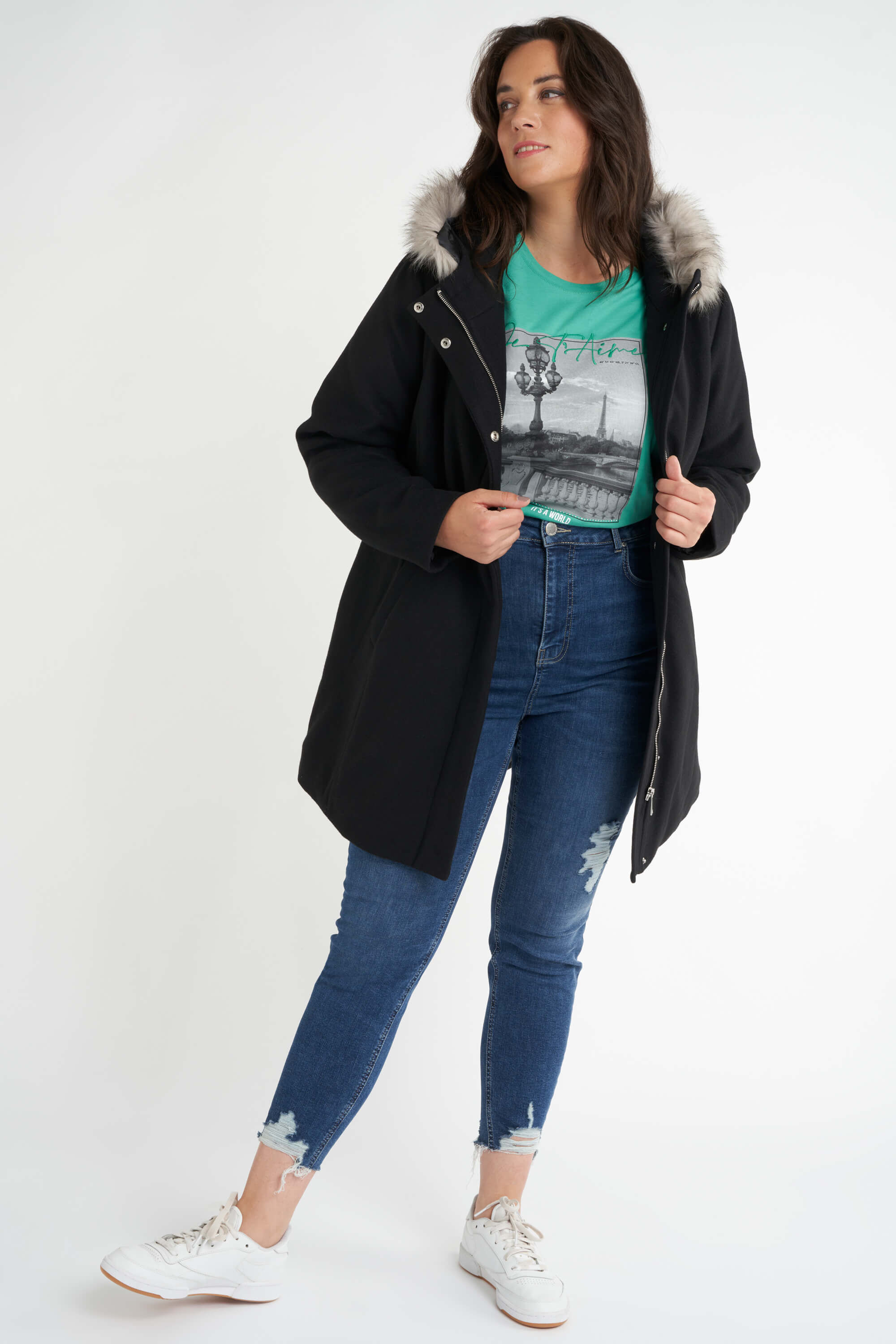 Veste &agrave; capuche image number 5