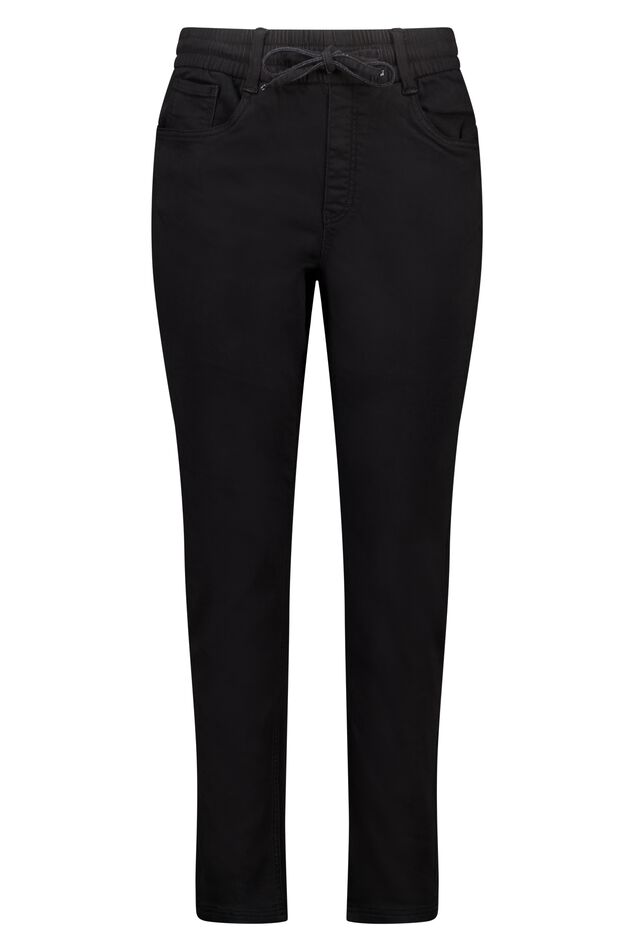 Pantalon jogger en denim image number 1
