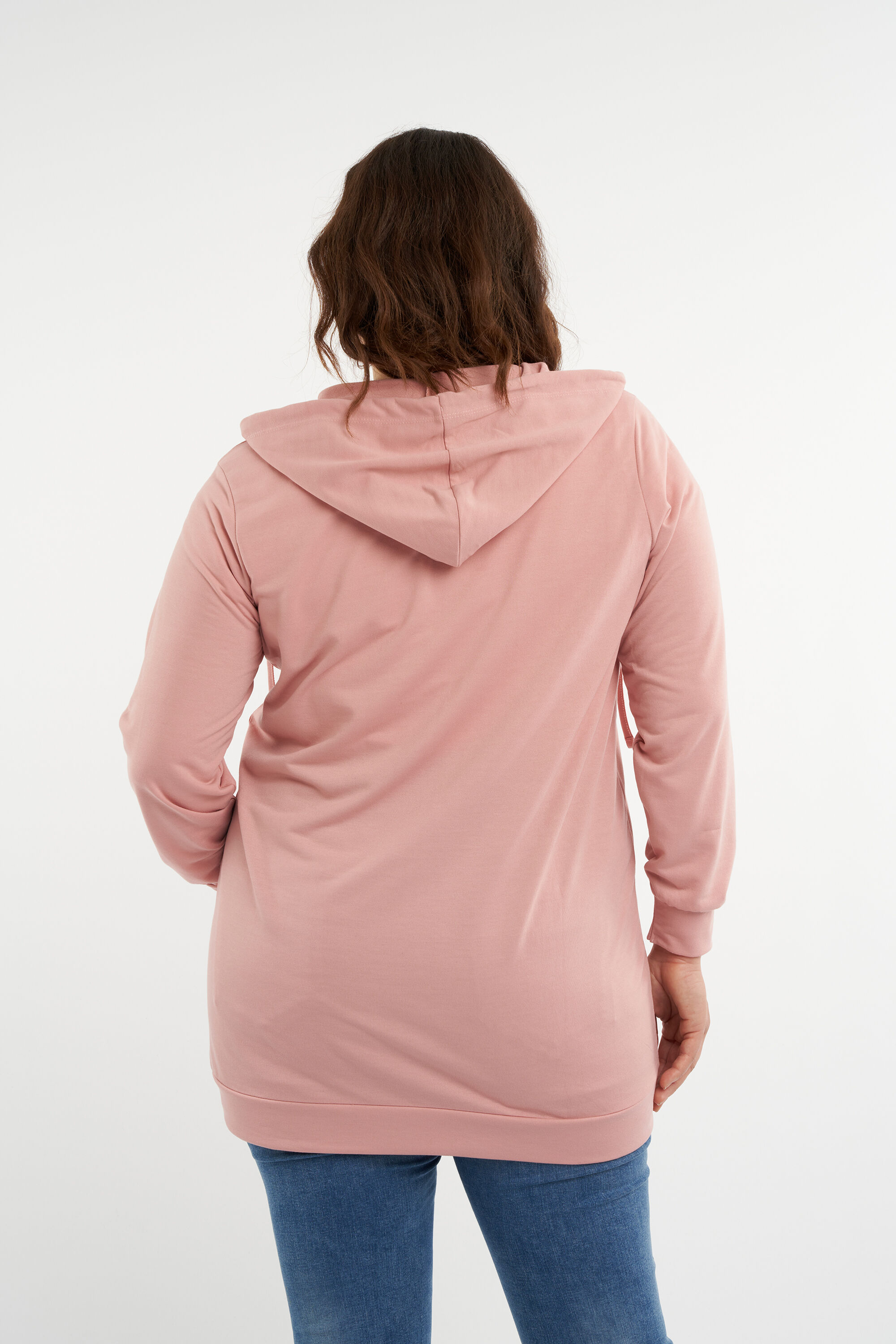 Cardigan &agrave; capuche image number 3