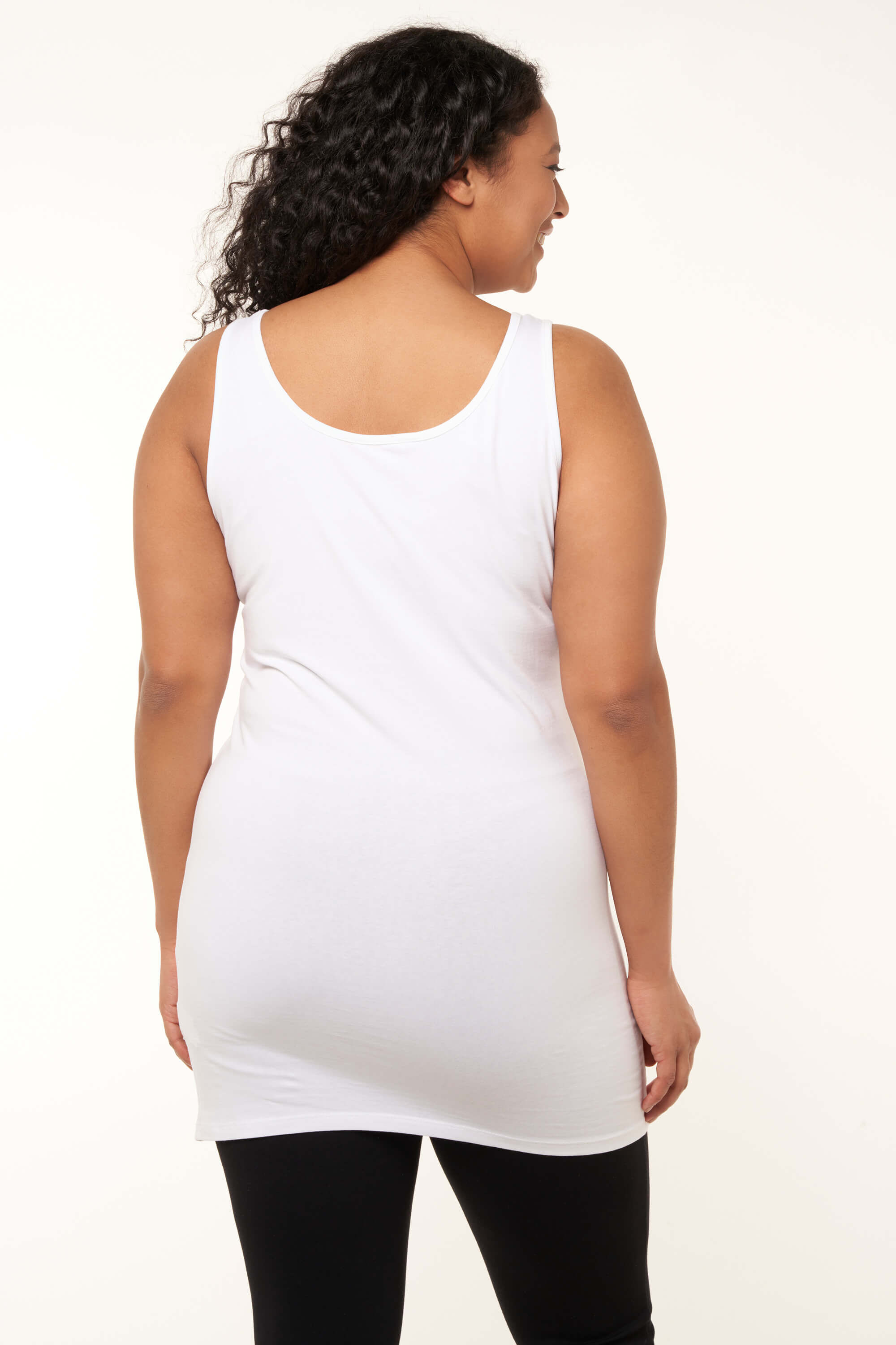 D&eacute;bardeur long en coton image number 3