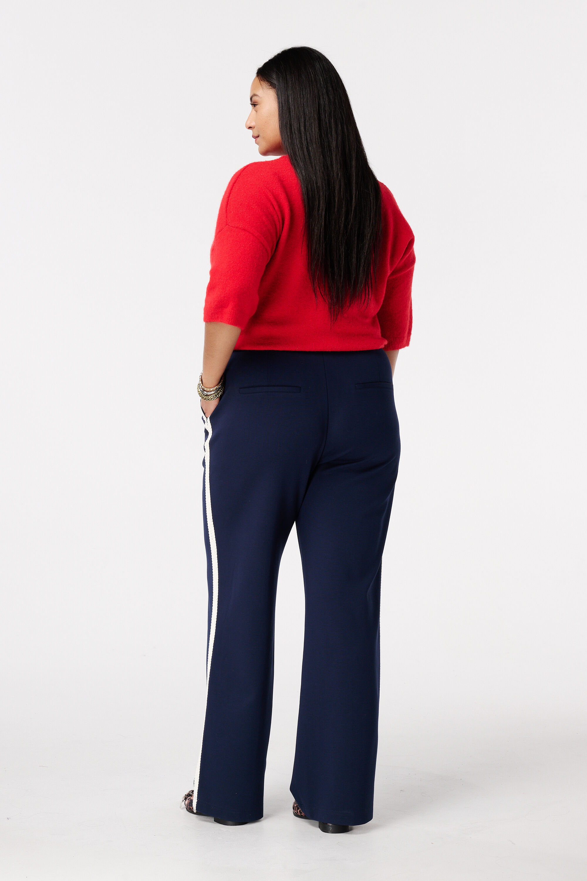 Pantalon avec bande lat&eacute;rale image number 3