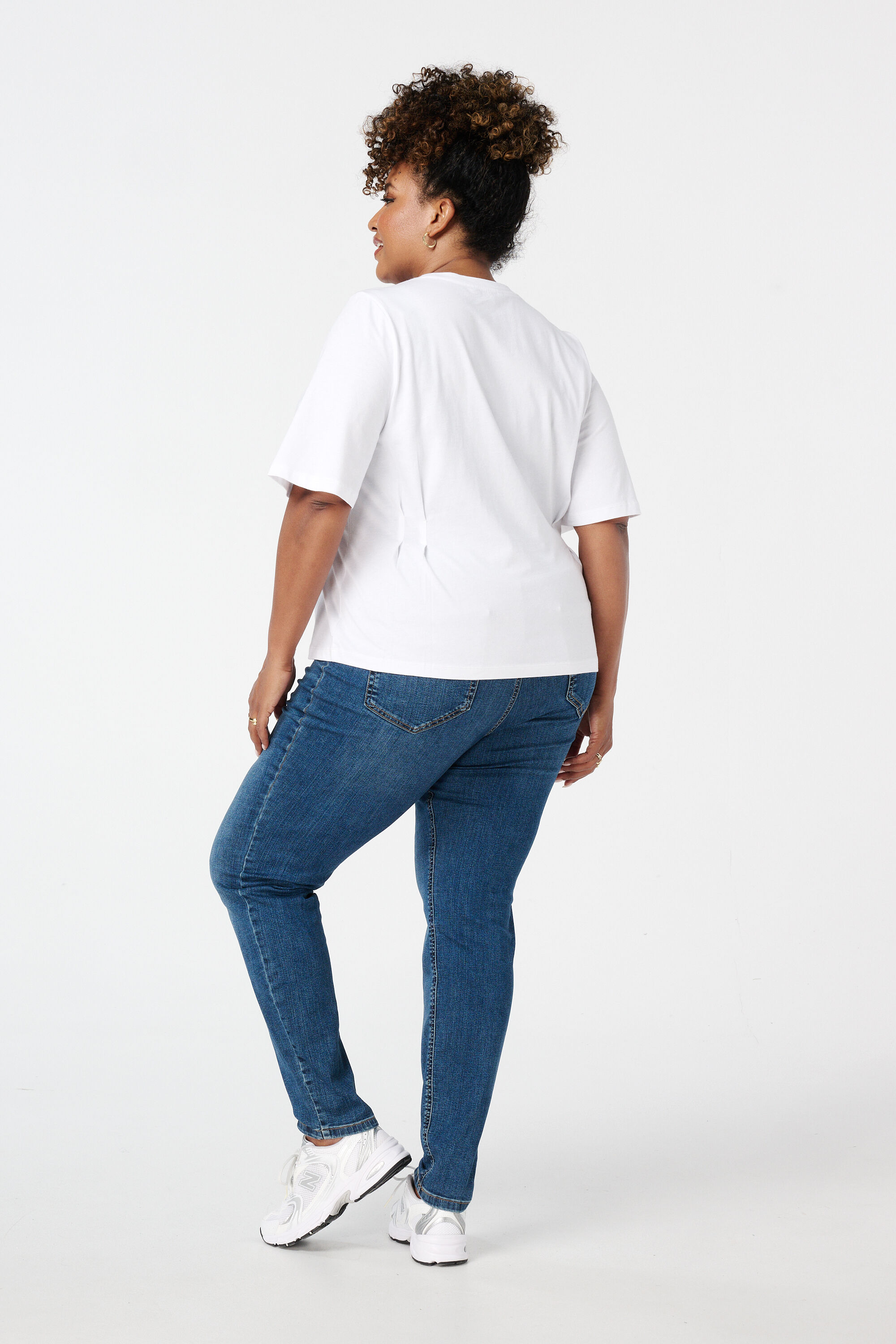 Jean skinny taille haute CHERRY image number 3