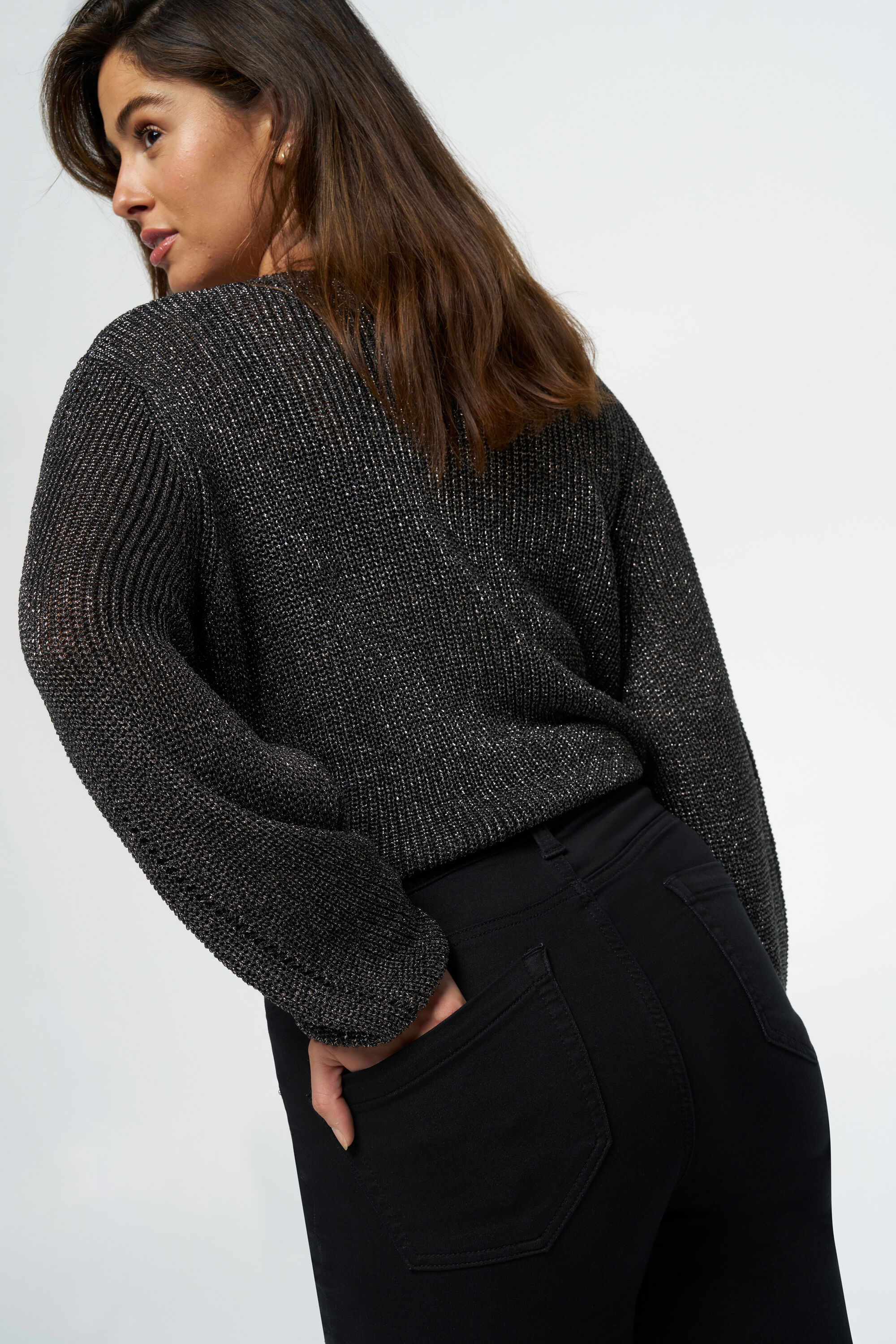 Jean &agrave; jambe fine image number 4