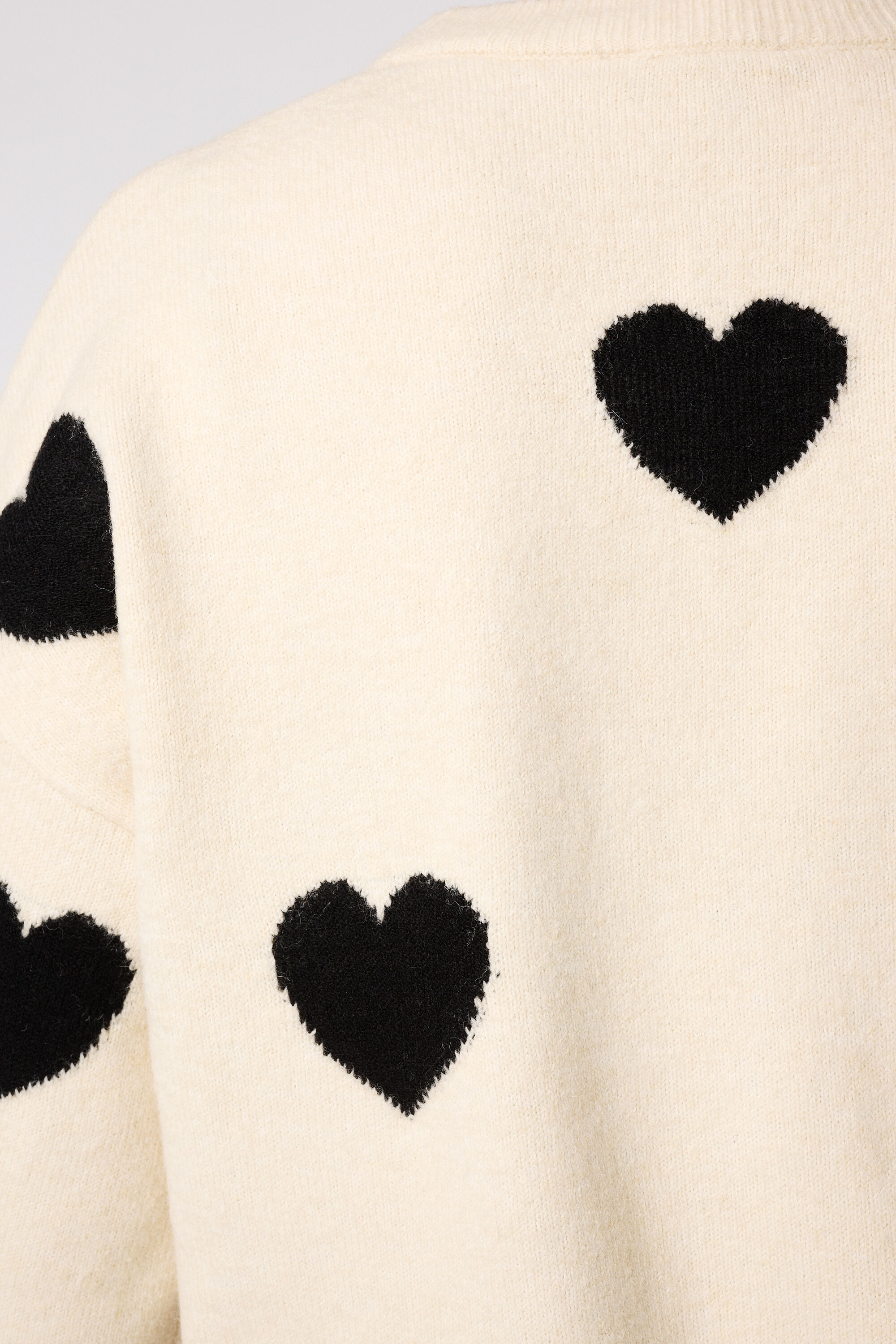 Pull fin &agrave; motif c&oelig;ur image number 6