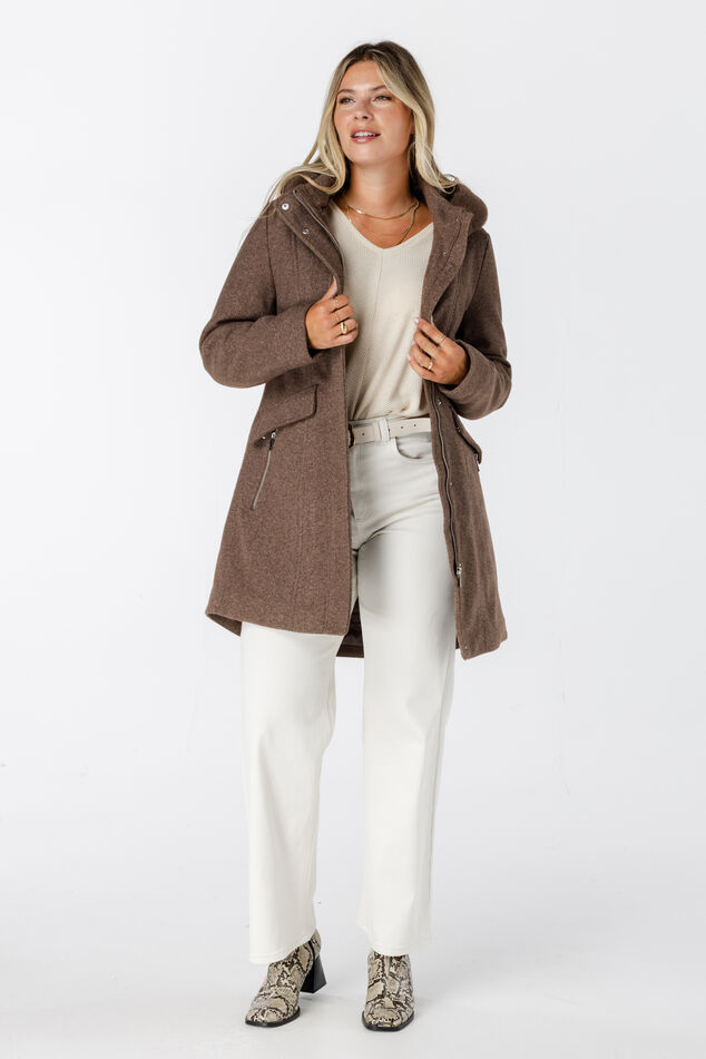 Veste doublée avec fermeture éclair image number 5