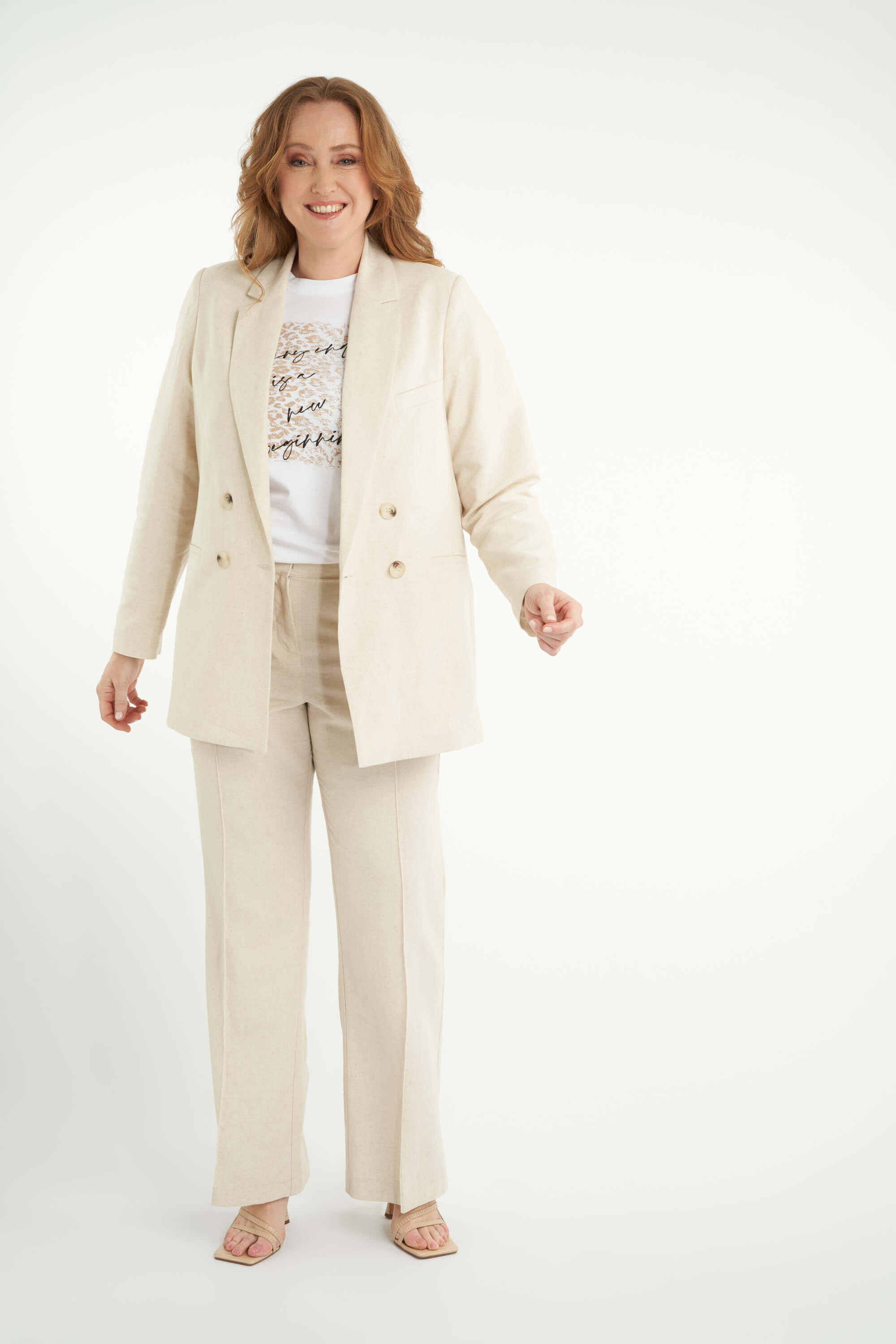 Blazer en lin  image number 6