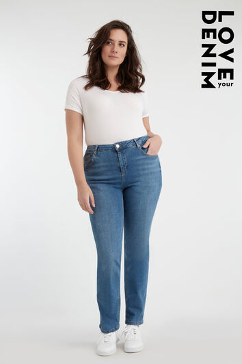 Jeans coupe droite LILY