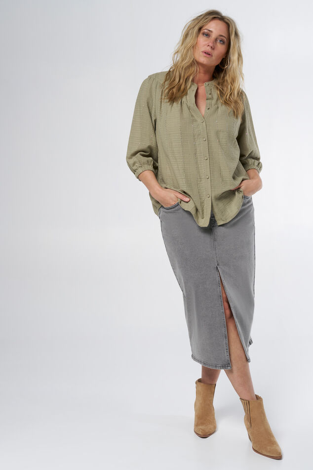 Chemisier avec détails image number 5