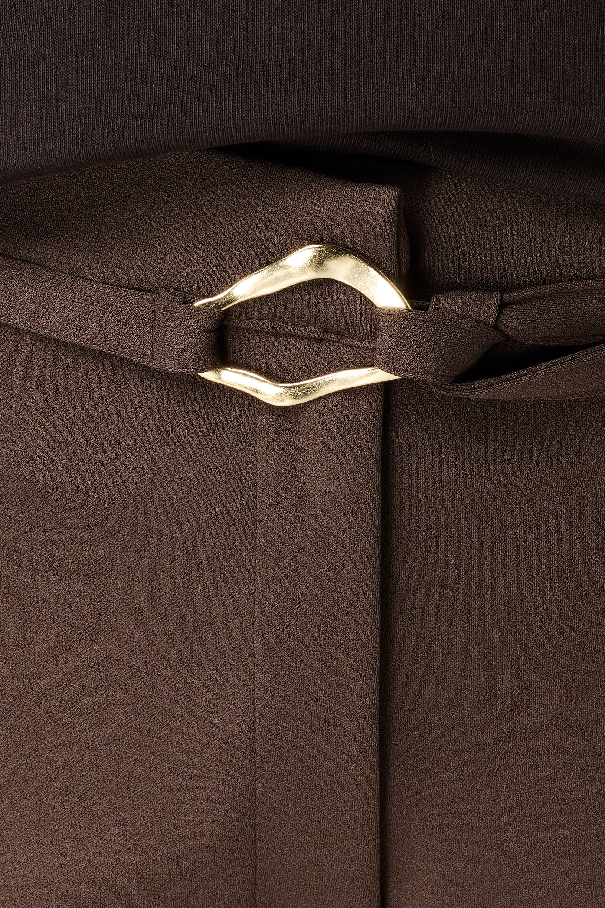 Pantalon droit avec ceinture image number 4