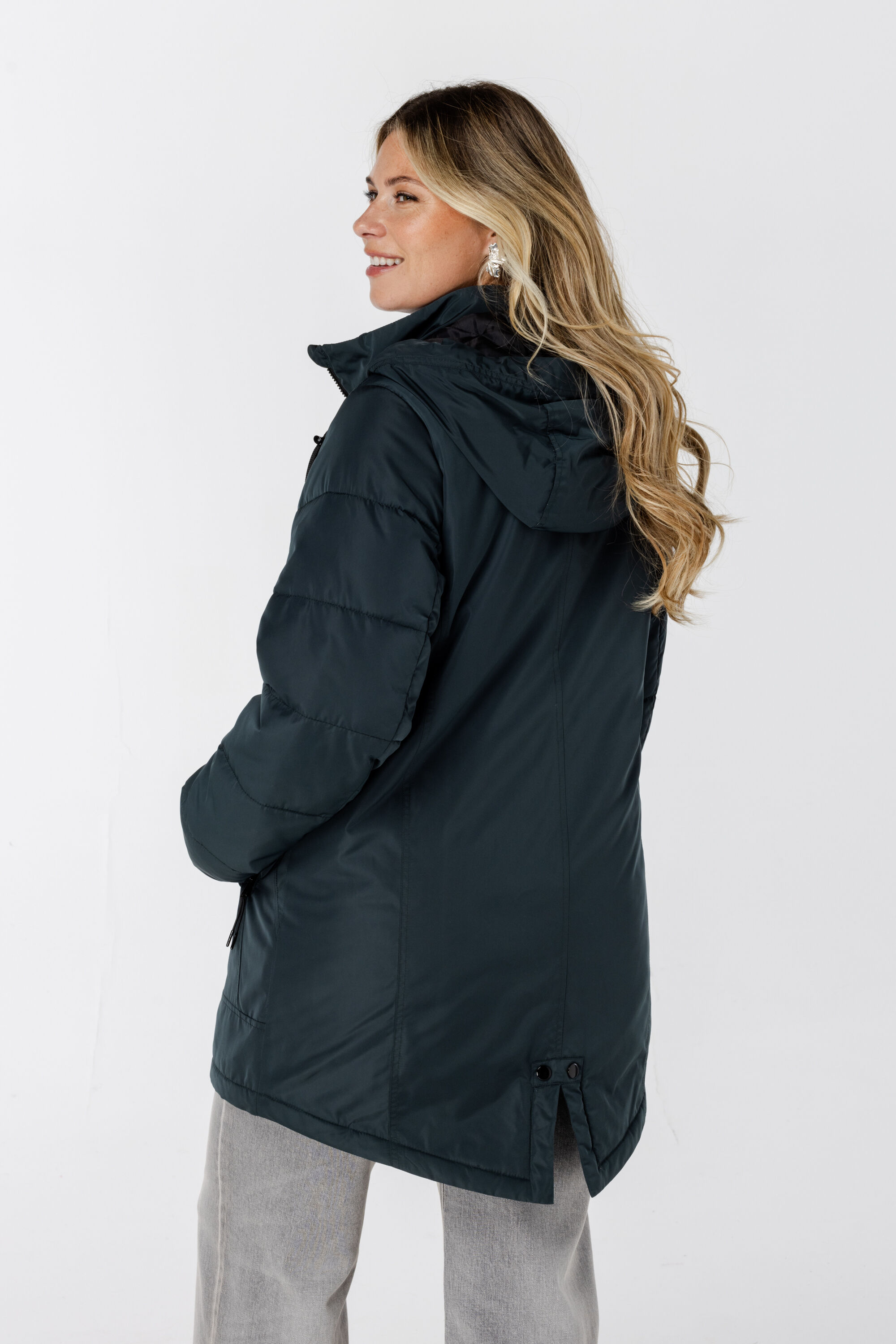 Veste zipp&eacute;e avec capuche image number 3