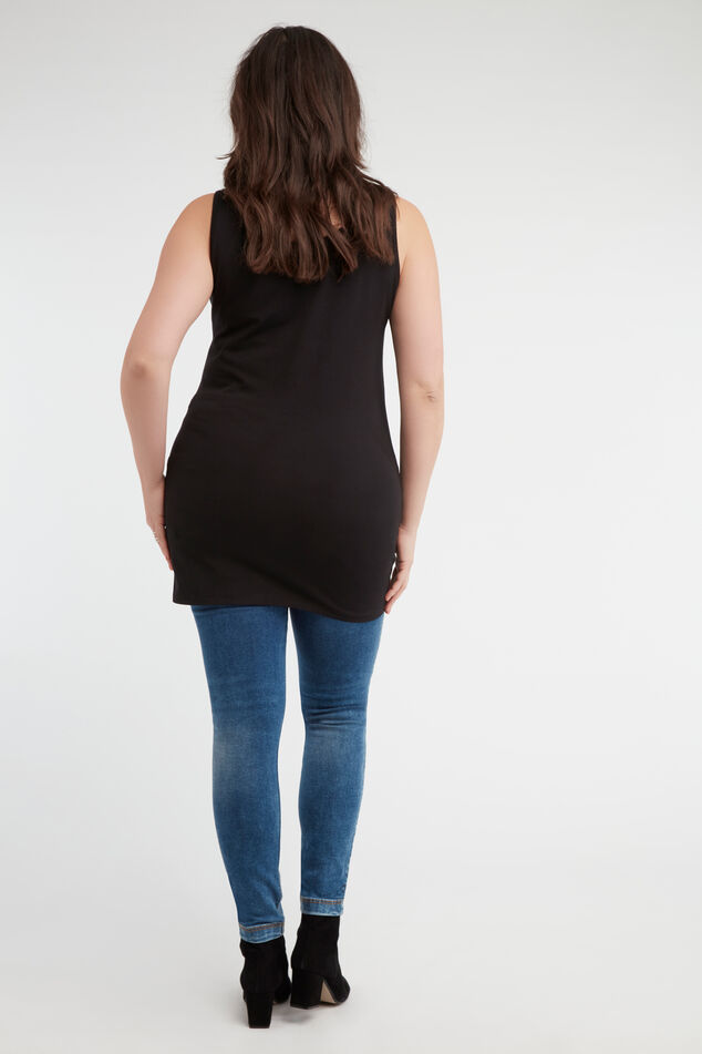 Lot de deux hauts en coton extra longs image number 4