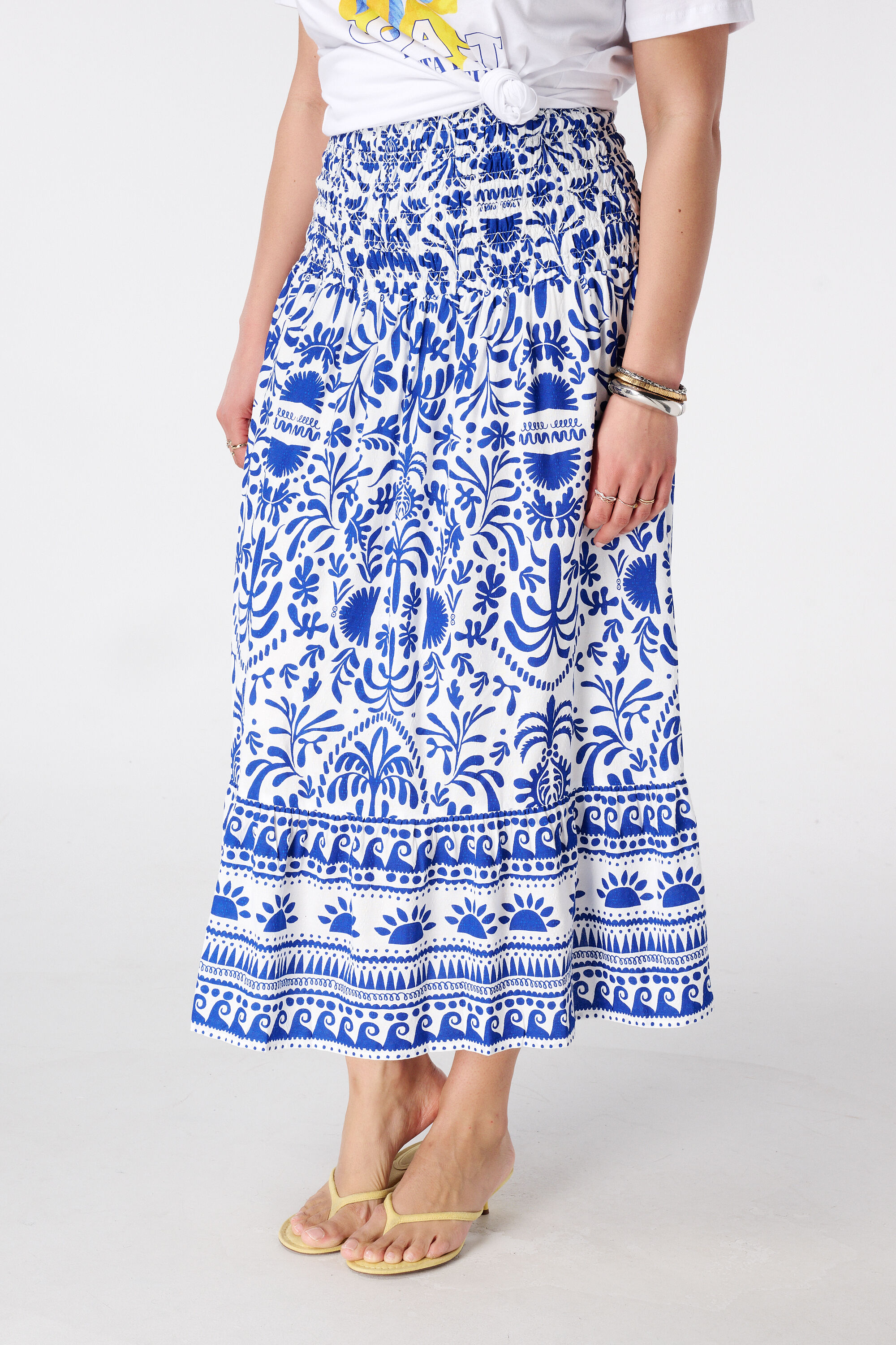 Jupe maxi avec imprim&eacute; image number 5