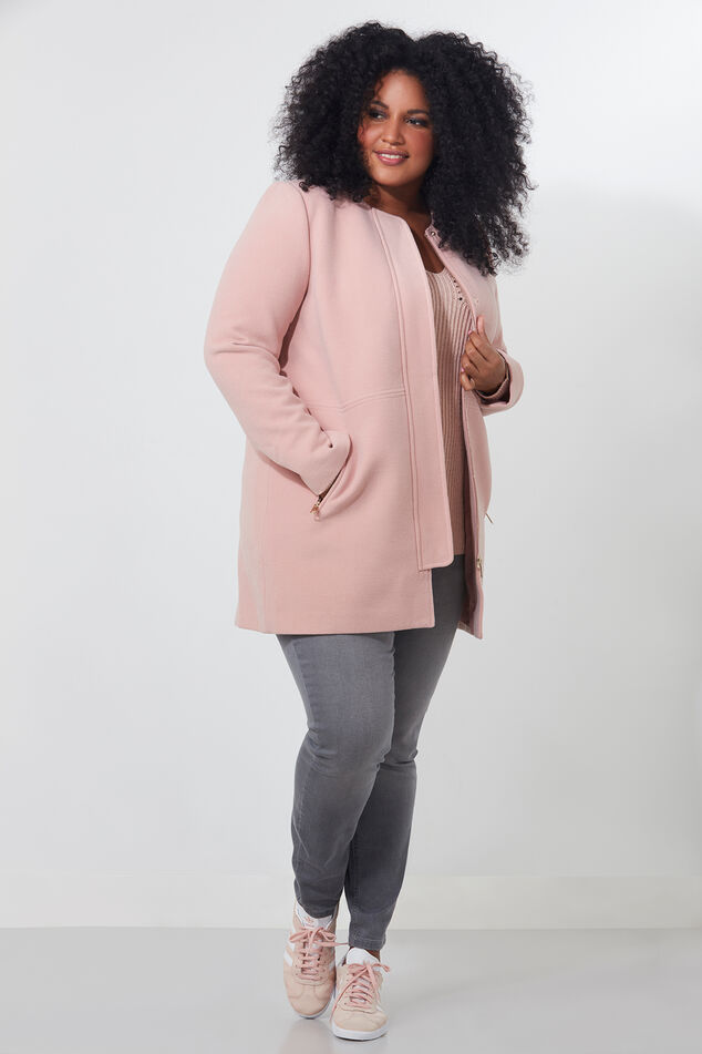 Veste de ville rose pâle image number 3