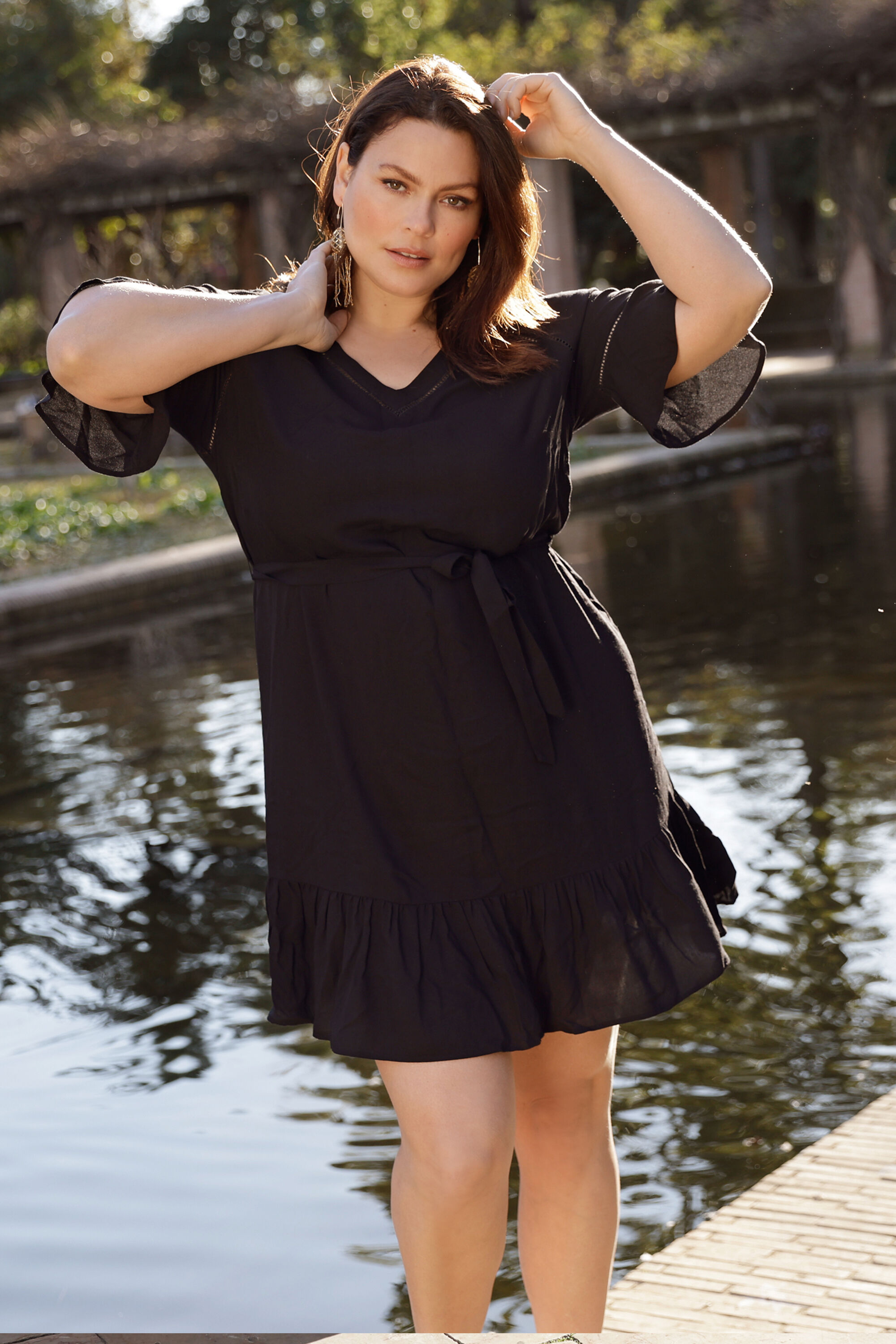 Robe &agrave; volants image number 0