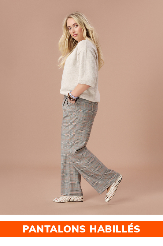 Pantalons habill&eacute;s