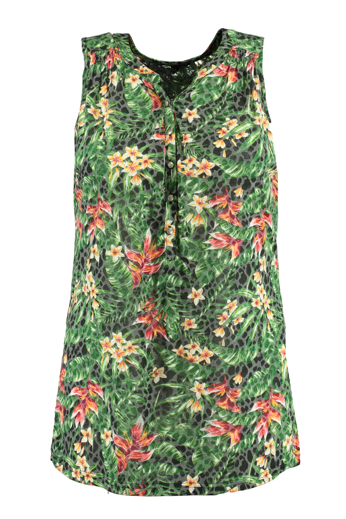 Haut sans manches et imprim&eacute; image number null