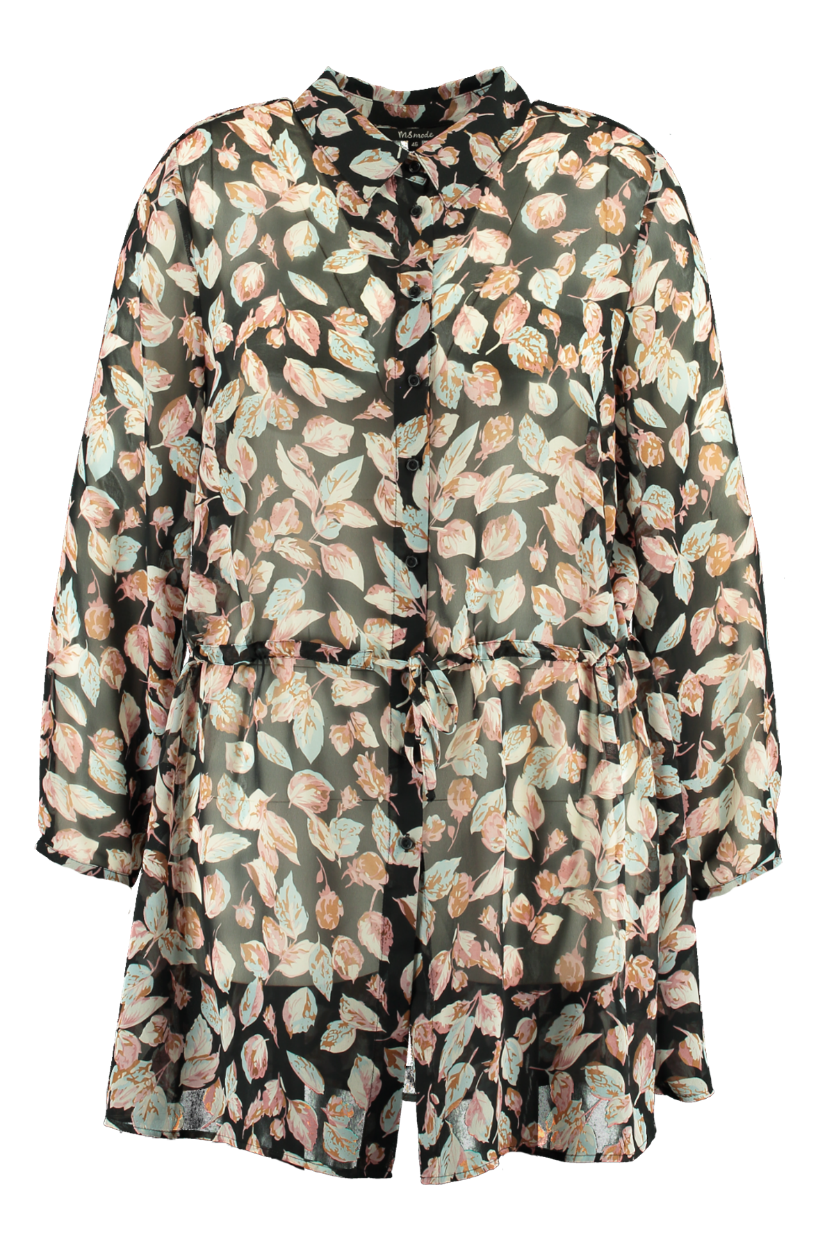 Tunique &agrave; imprim&eacute; de feuilles image number null