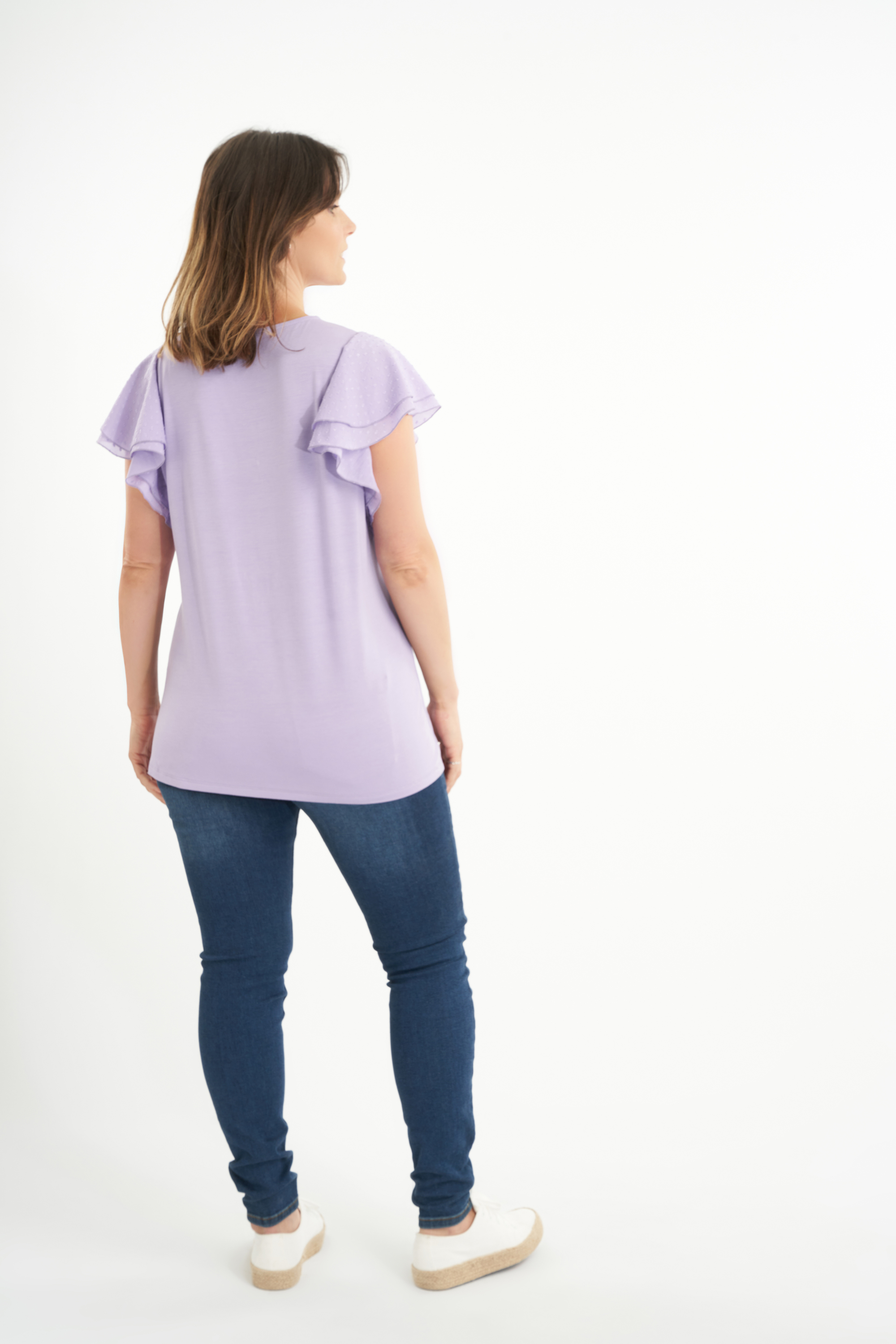 Haut avec manches &eacute;l&eacute;gantes  image number null