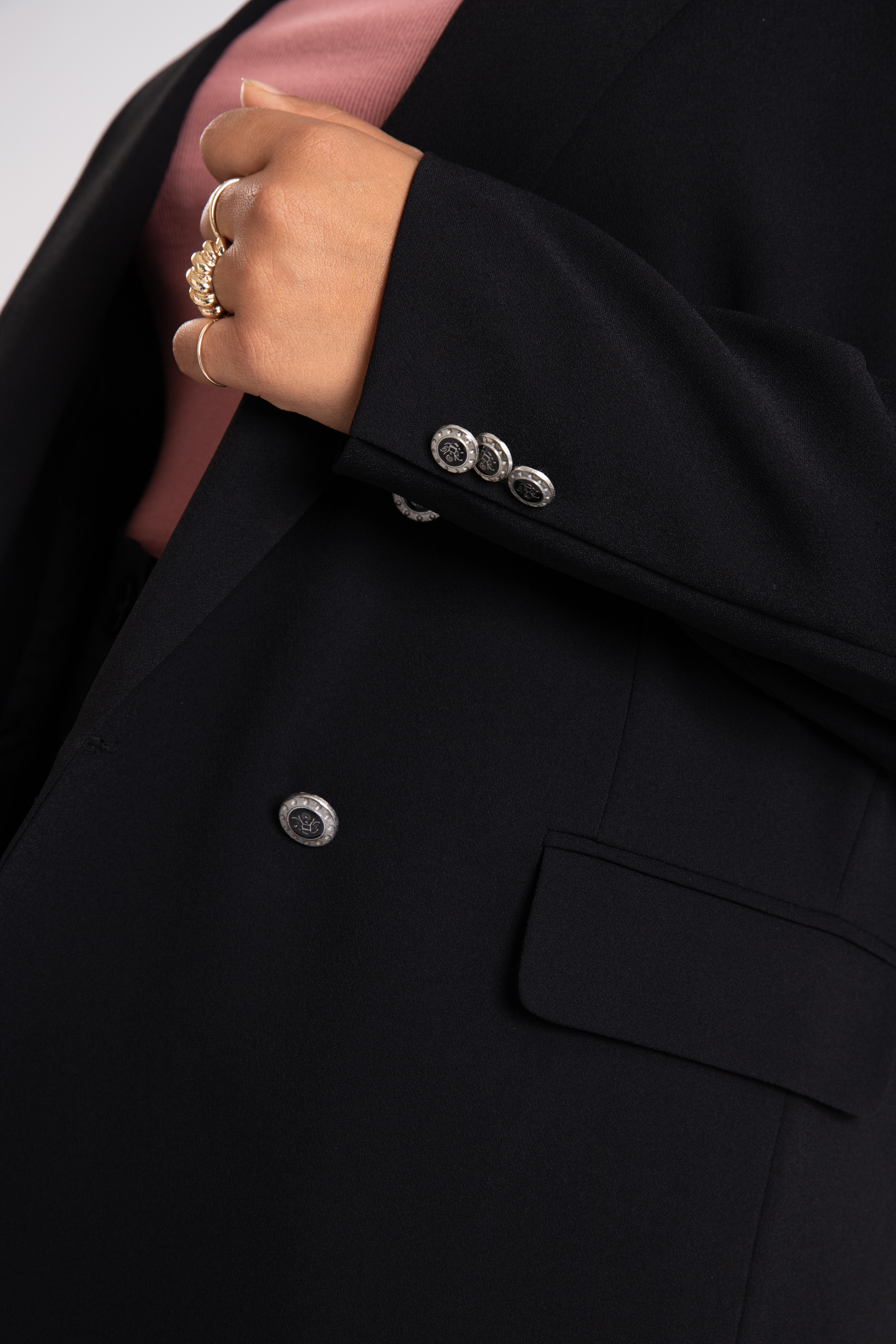 Blazer &agrave; double boutonnage image number null