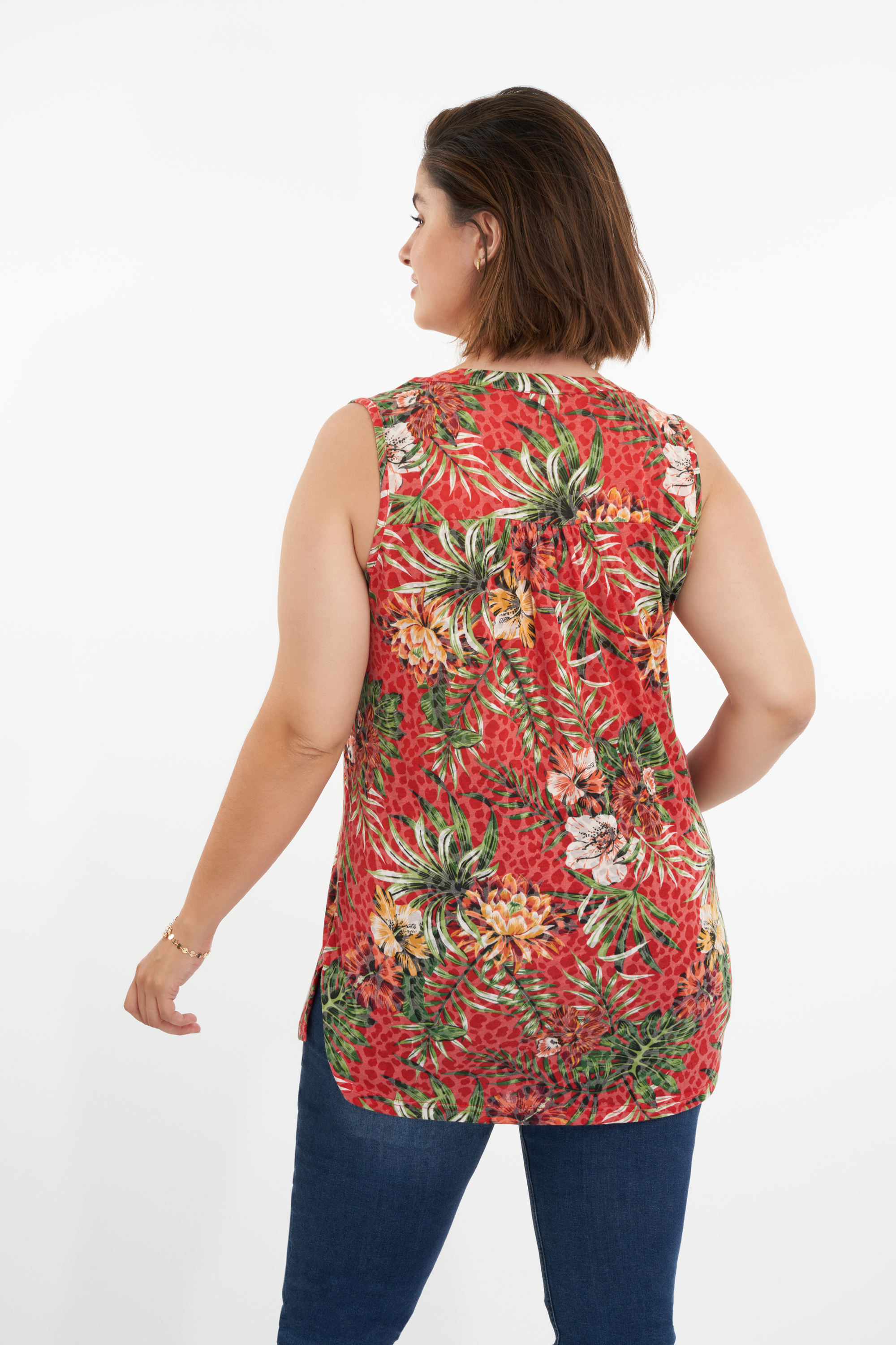 Haut sans manches et imprim&eacute; image number null