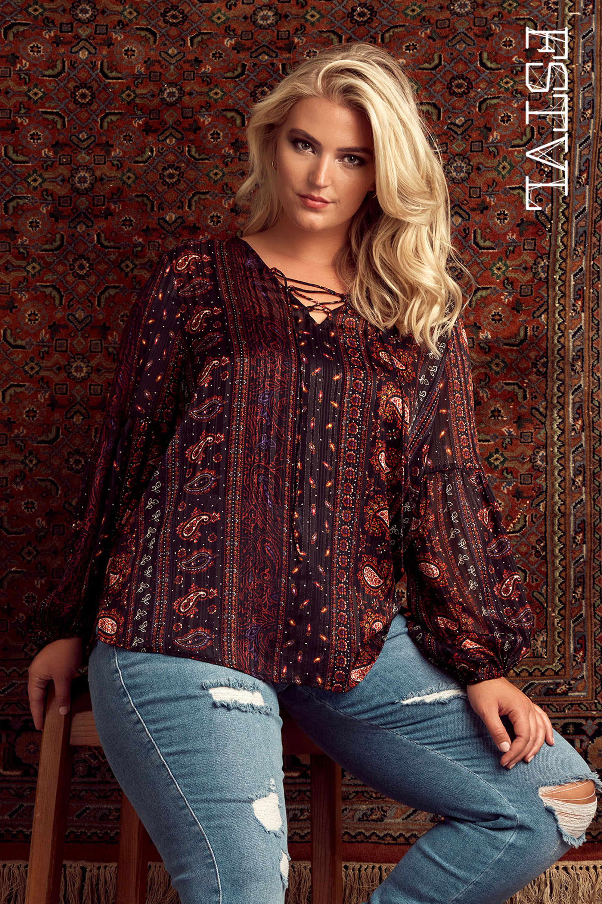 Chemisier &agrave; imprim&eacute; image number null