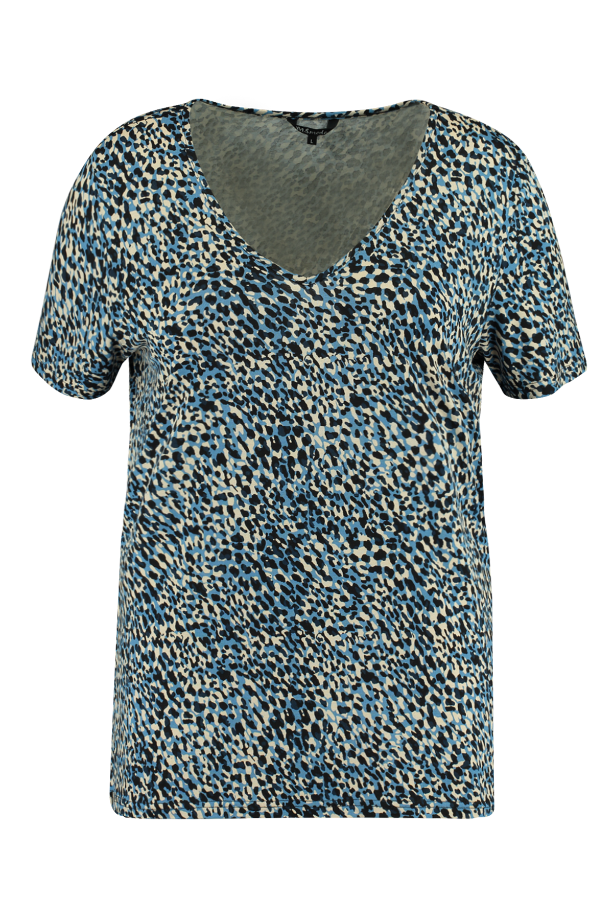 T-shirt avec col en V image number null