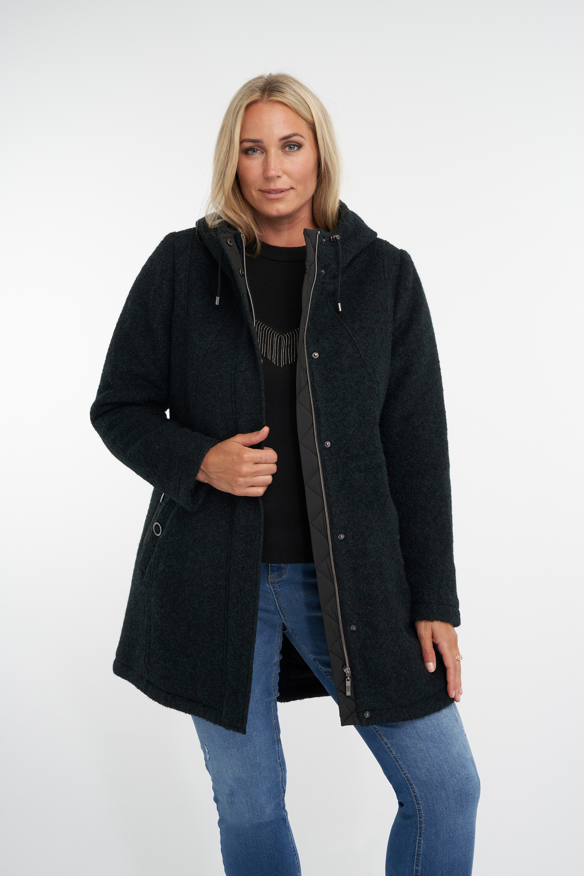 Veste &agrave; capuche image number null