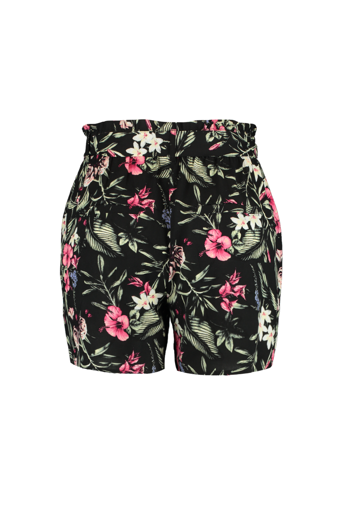 Short en viscose avec ceinture   image number null