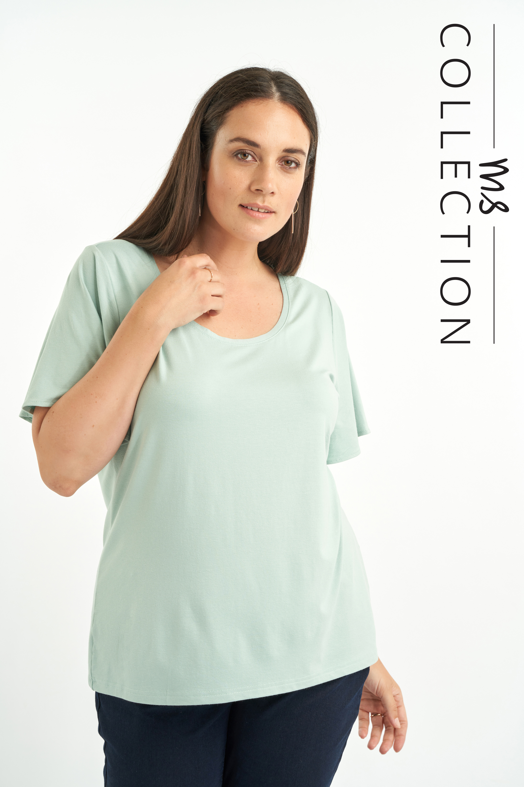 Haut avec manches &agrave; volants image number null