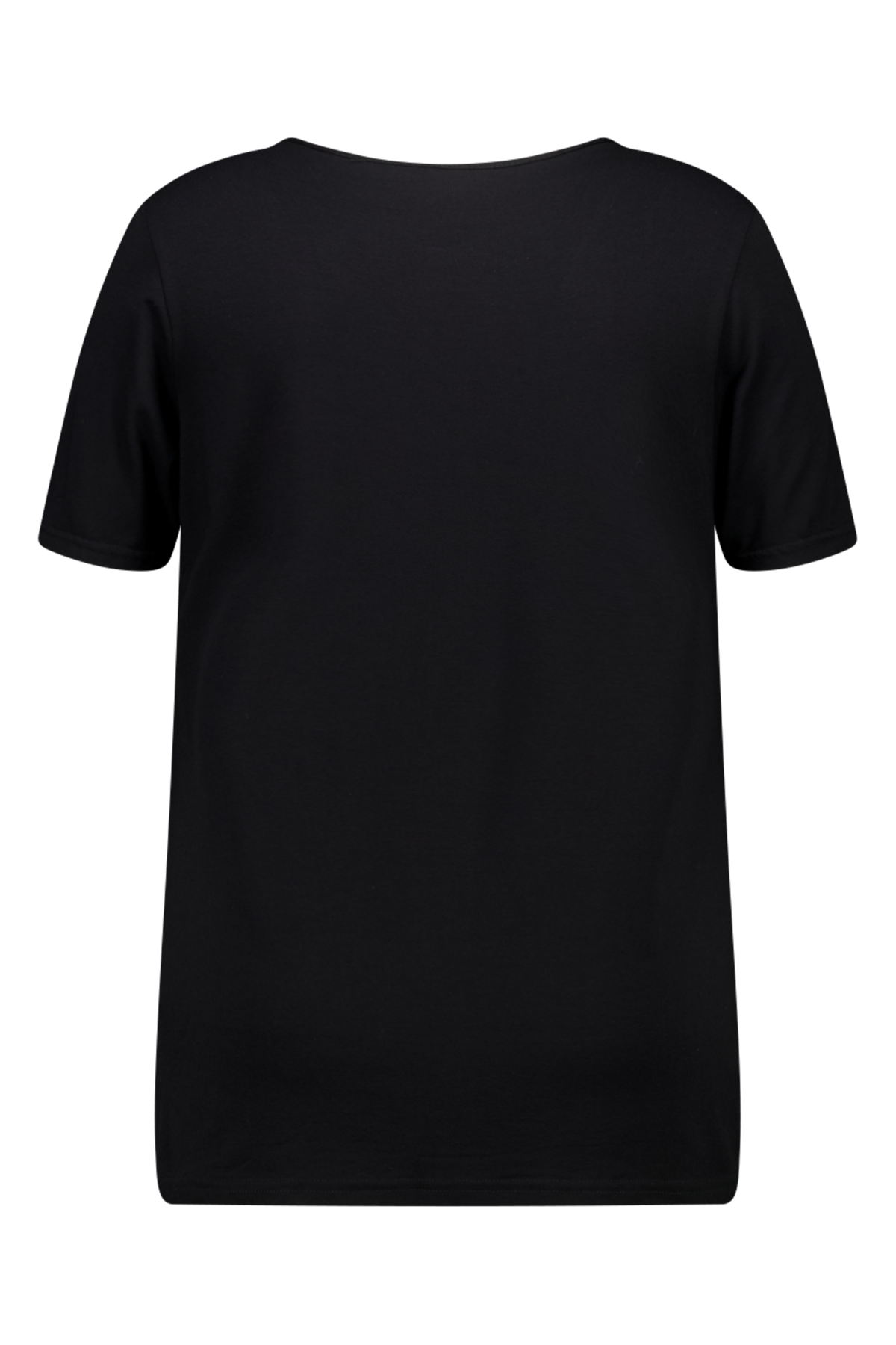 T-shirt basique avec un col en V image number 2