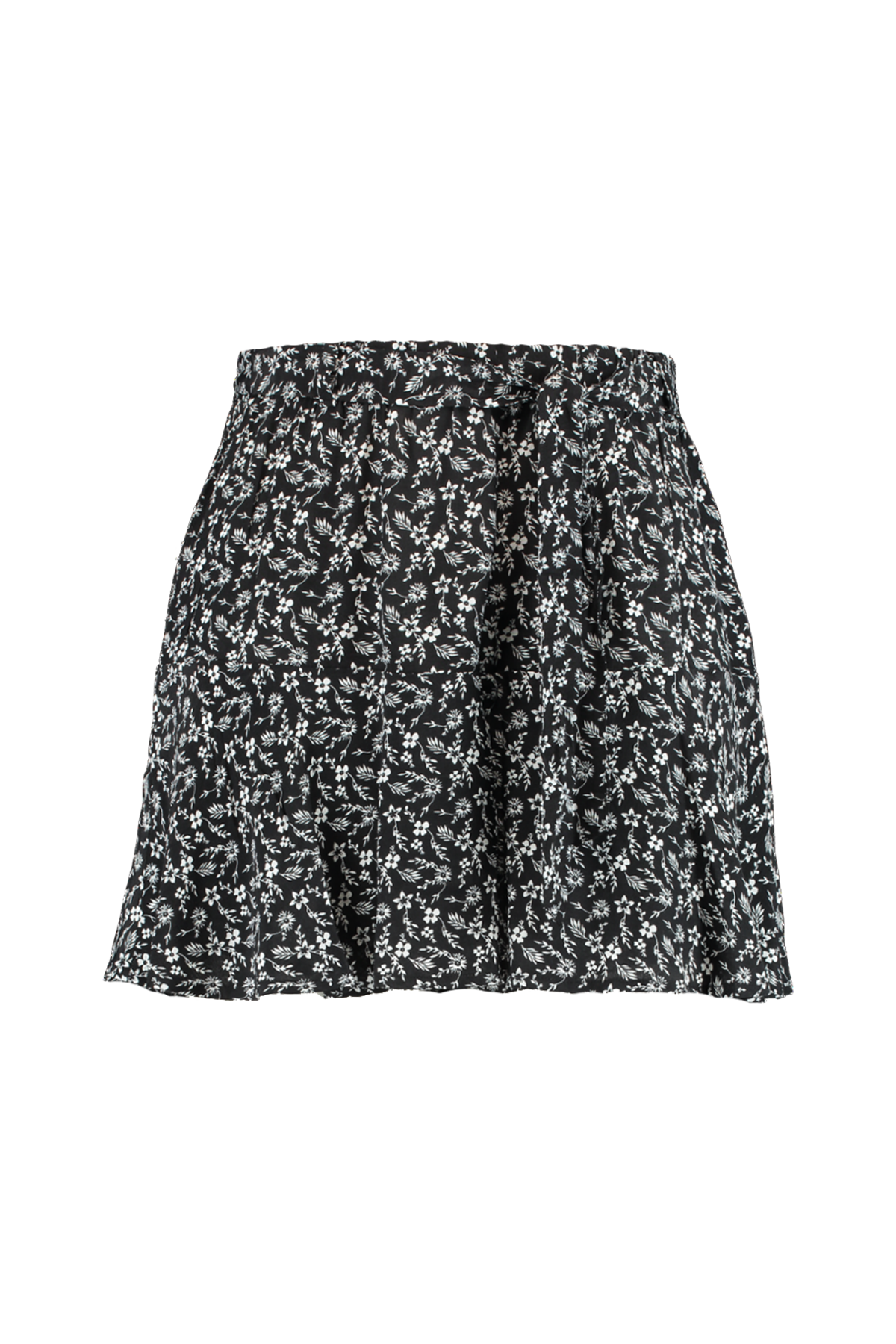 Jupe-short &agrave; ceinture nou&eacute;e image number null