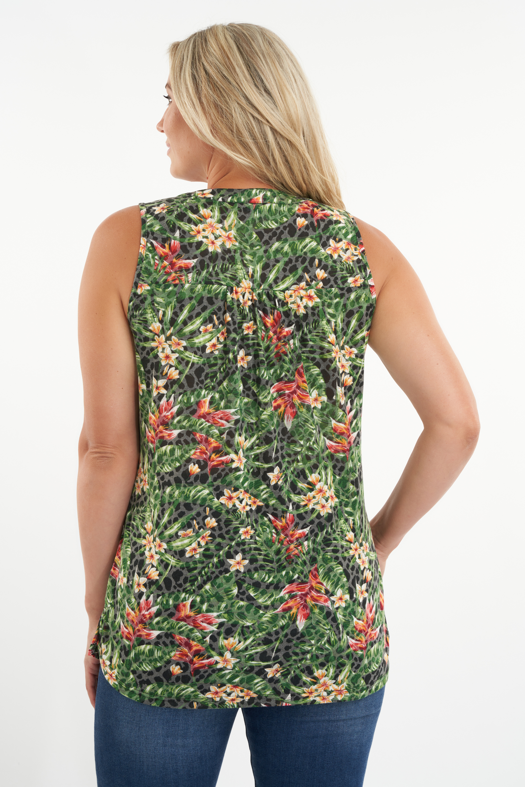 Haut sans manches et imprim&eacute; image number null