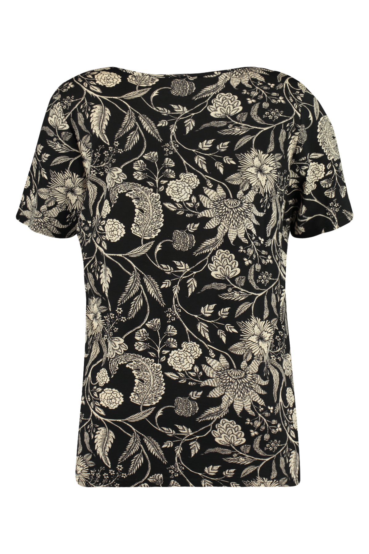 T-shirt avec col en V image number null