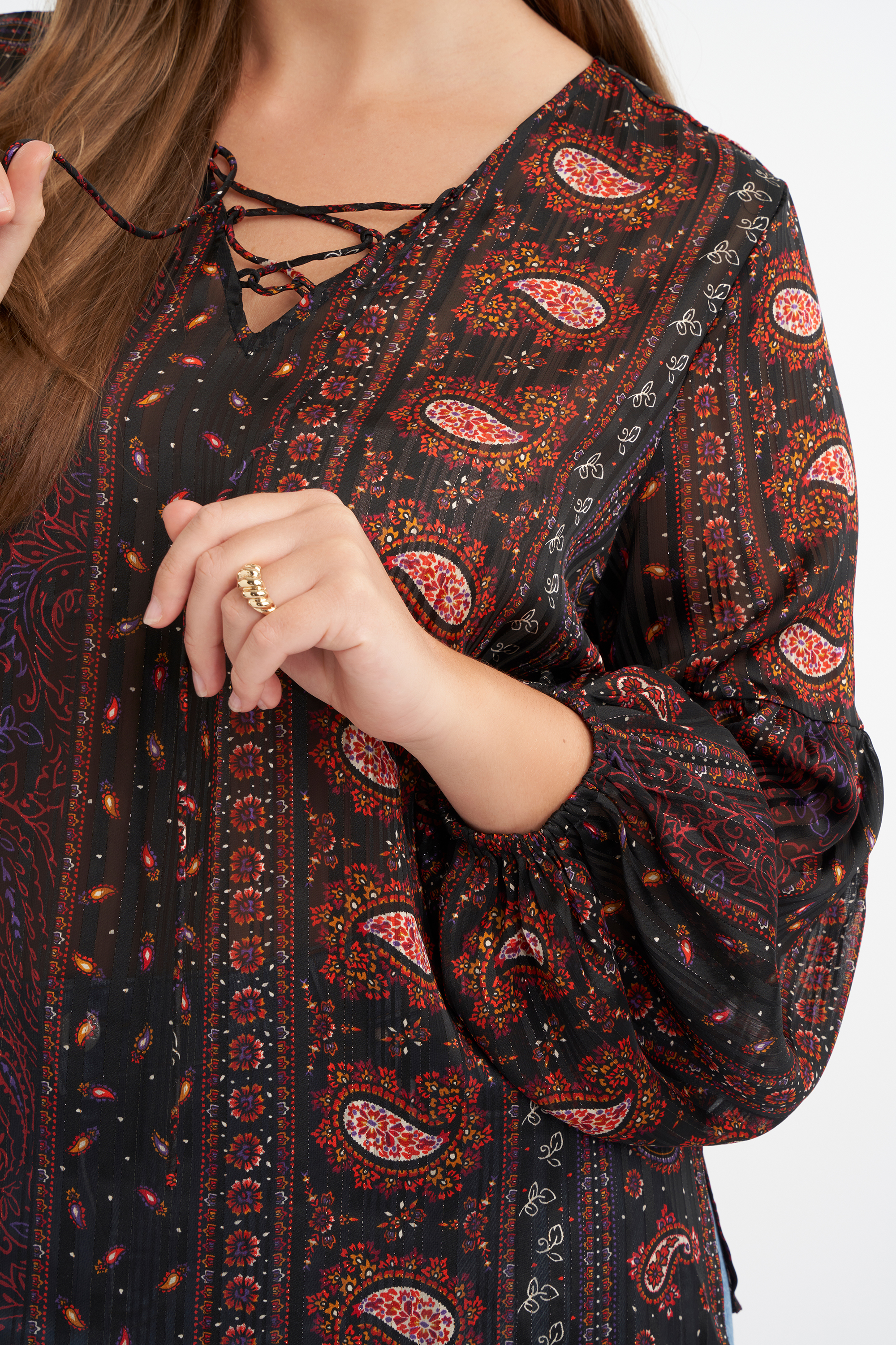 Chemisier &agrave; imprim&eacute; image number null