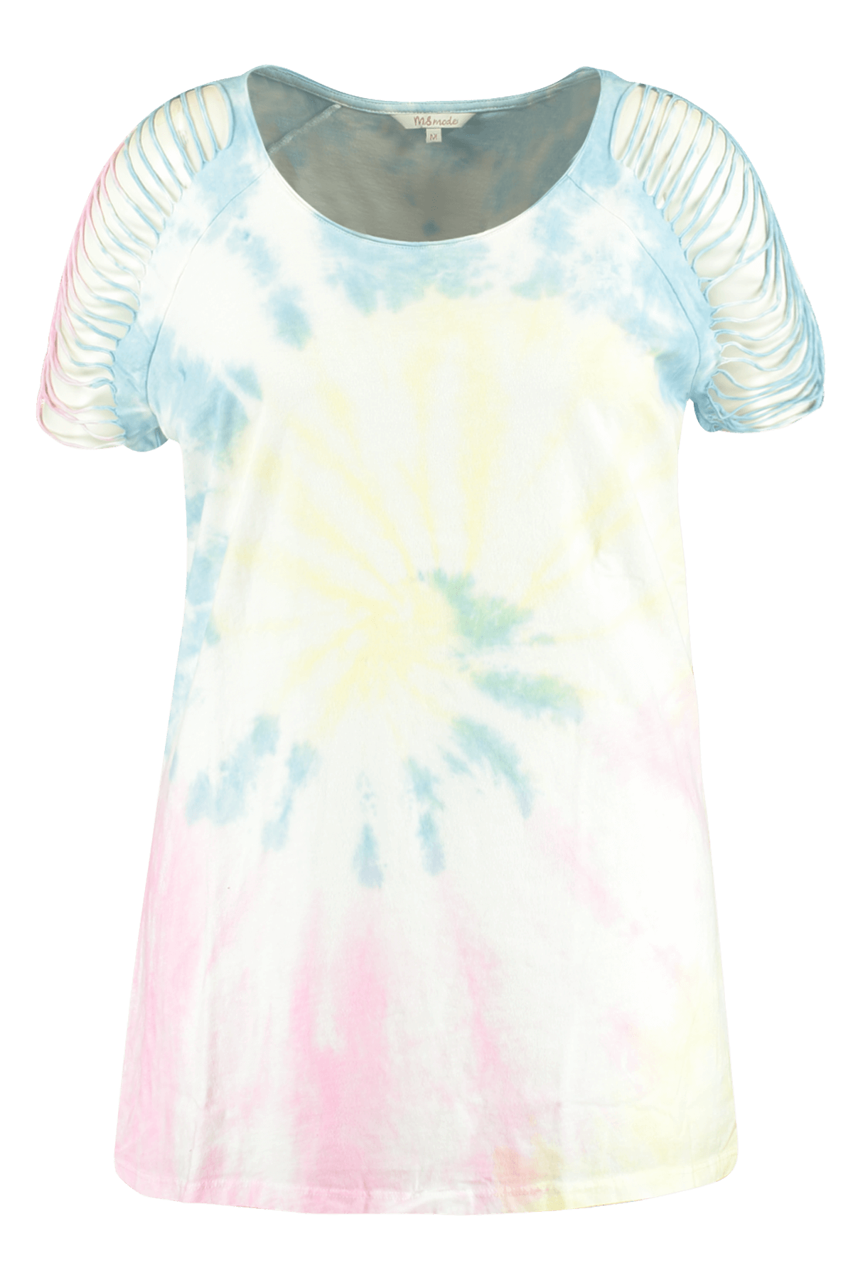 T-shirt avec imprimé à effet tie-dye image number 2