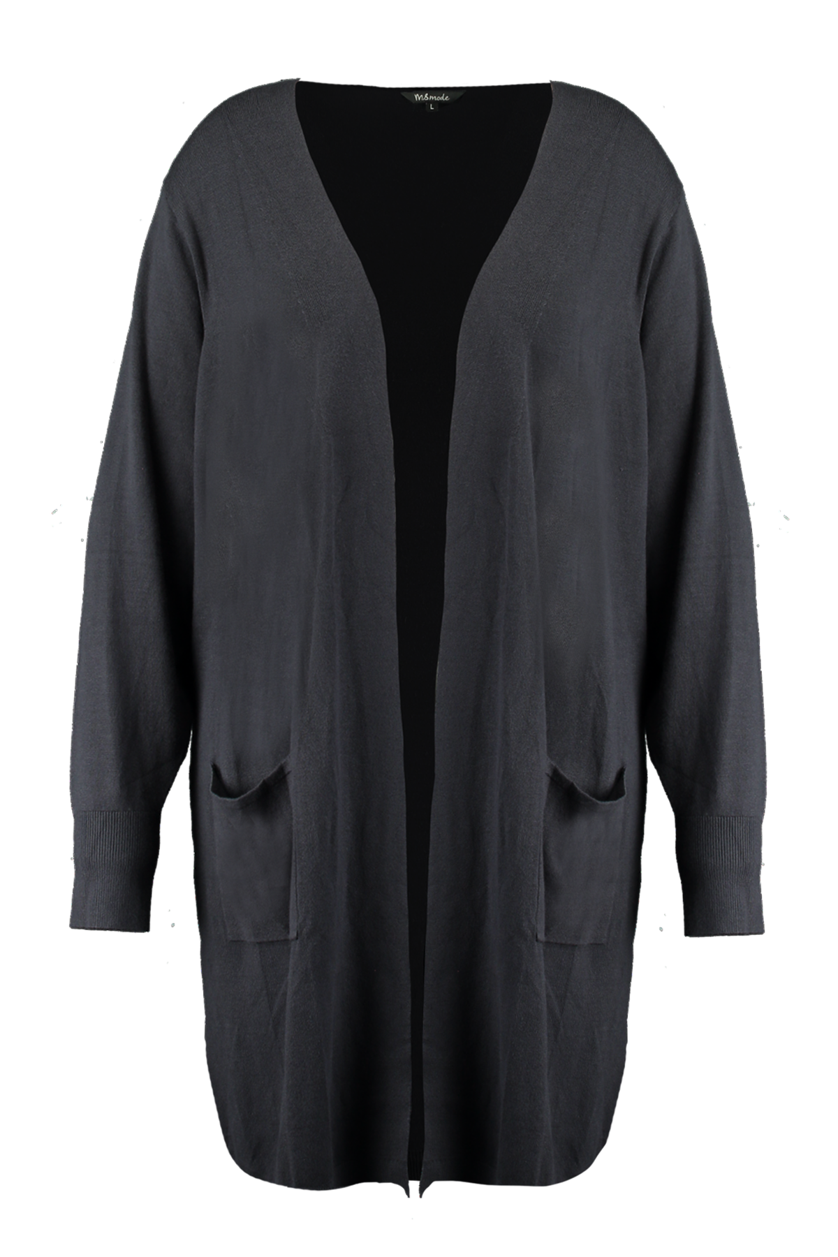 Cardigan ouvert en tricot fin image number null