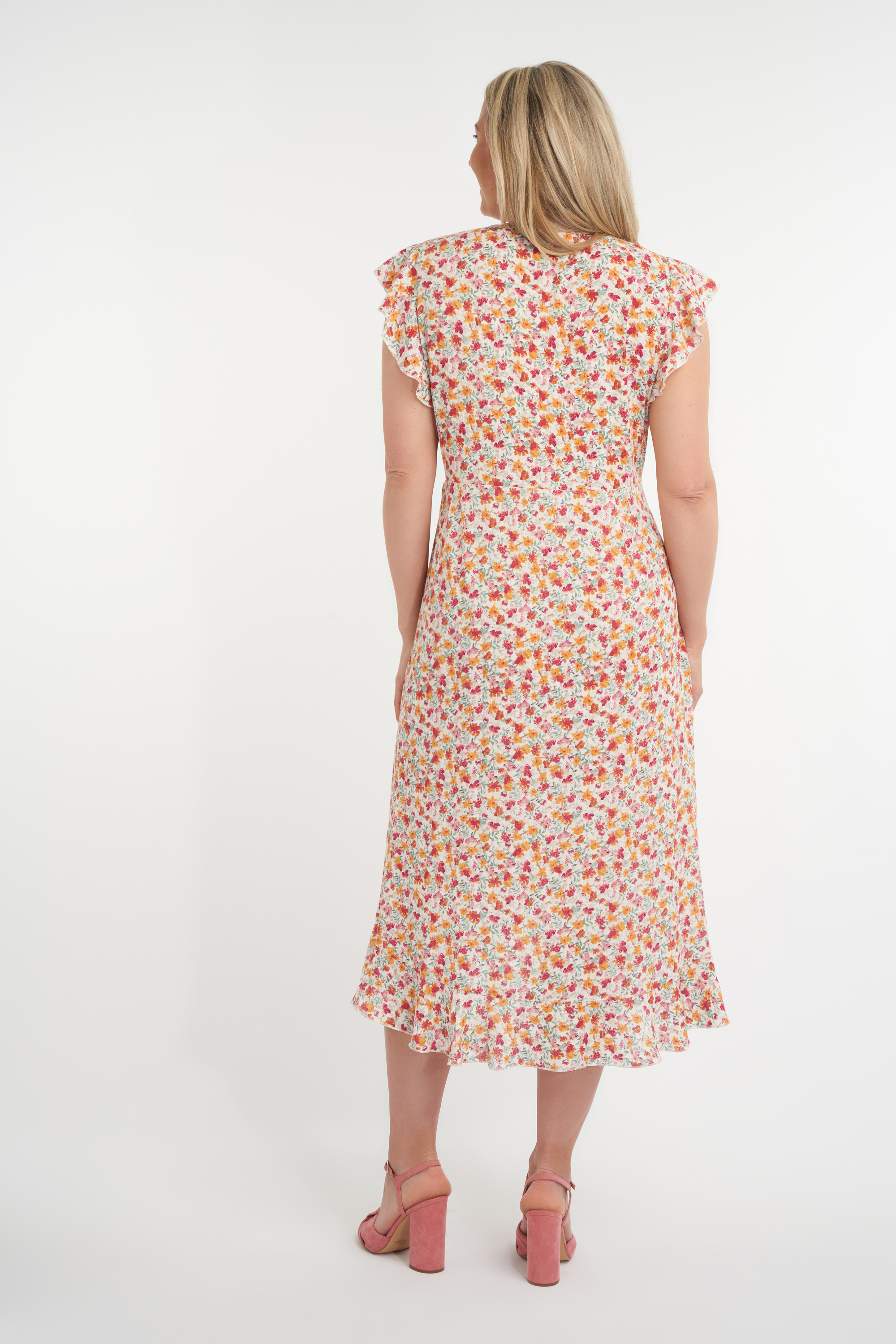 Robe portefeuille &agrave; imprim&eacute;  image number null