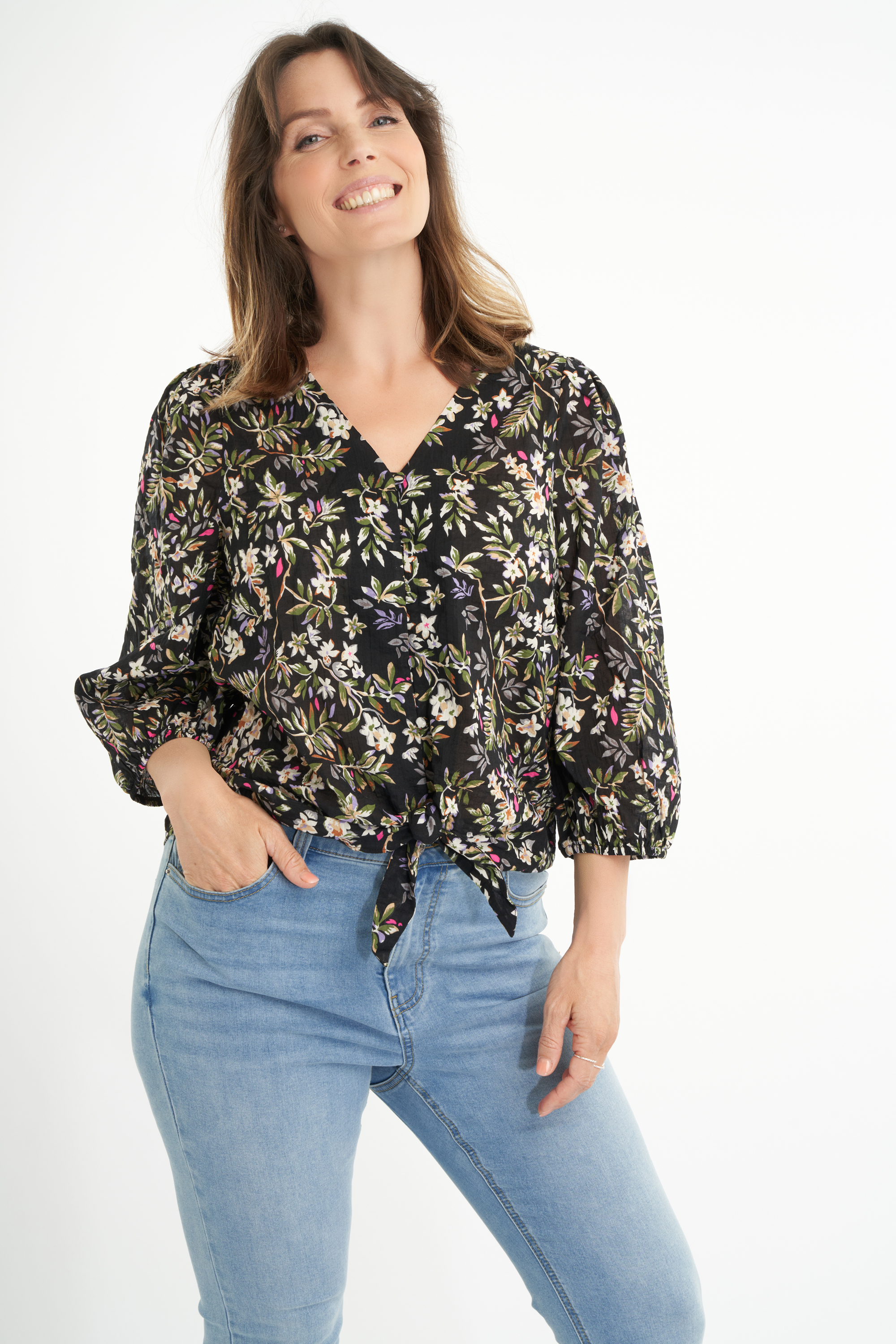 Chemisier &agrave; imprim&eacute; image number null