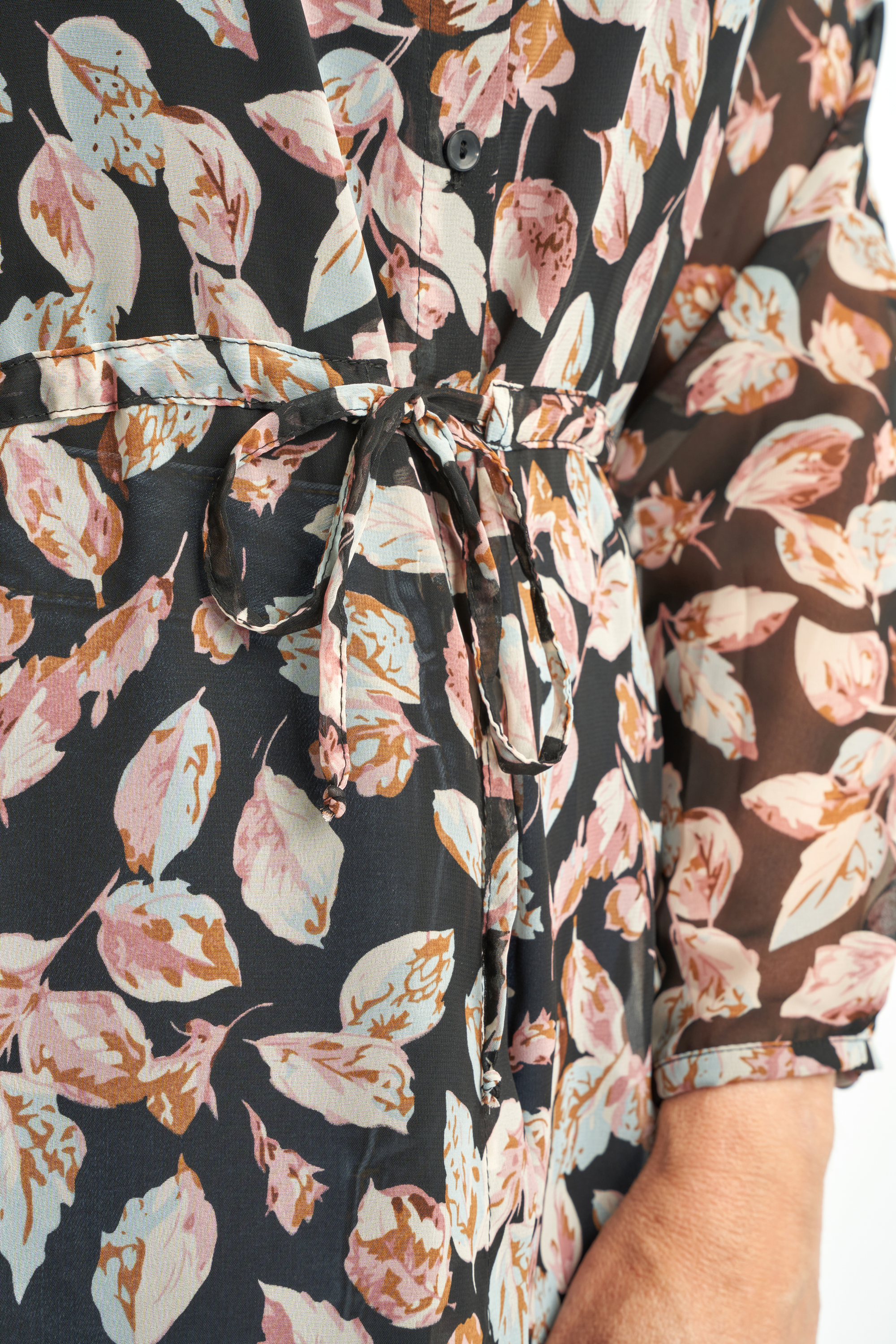 Tunique &agrave; imprim&eacute; de feuilles image number null