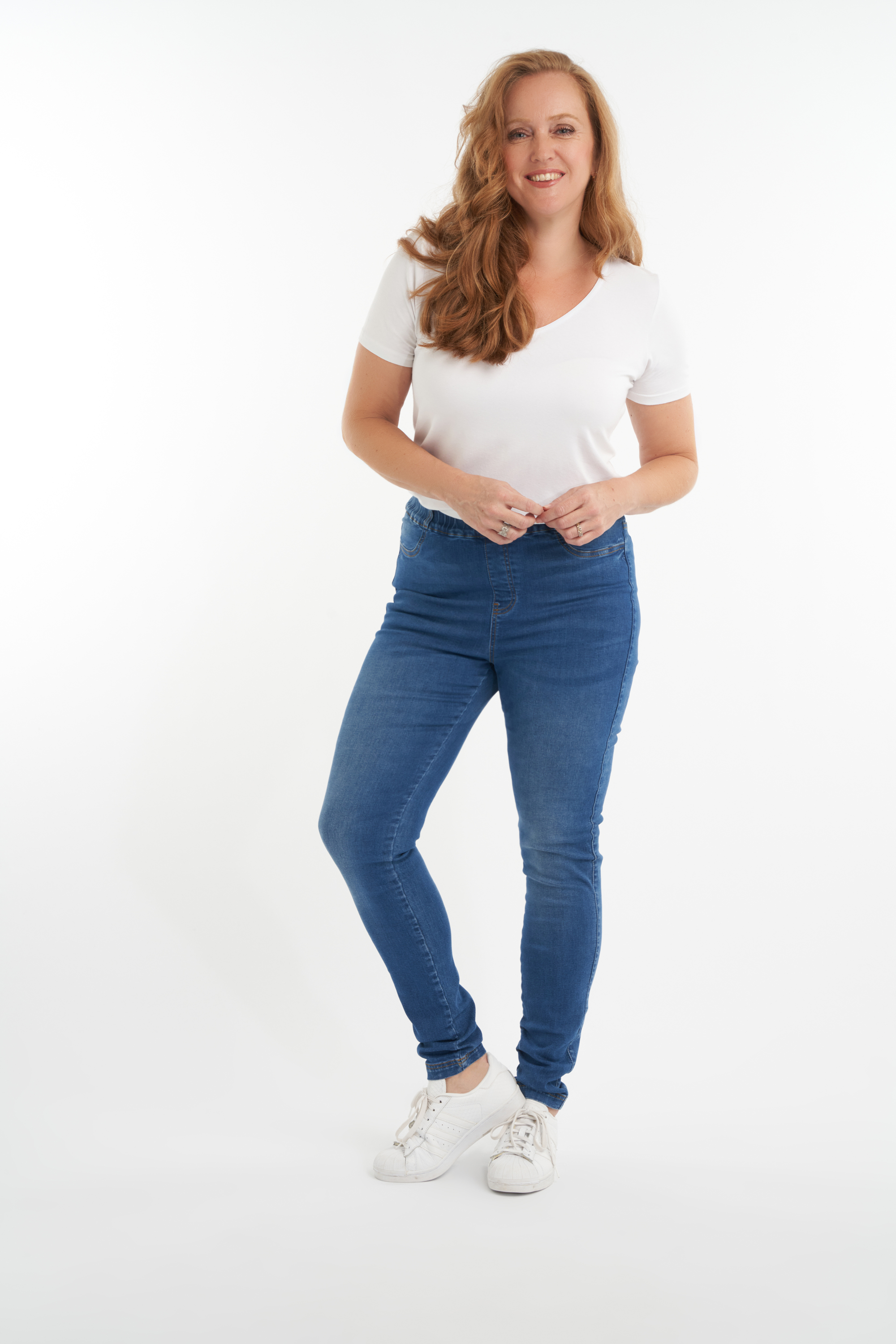 Tregging slim fit 34 inch POPPY  image number null